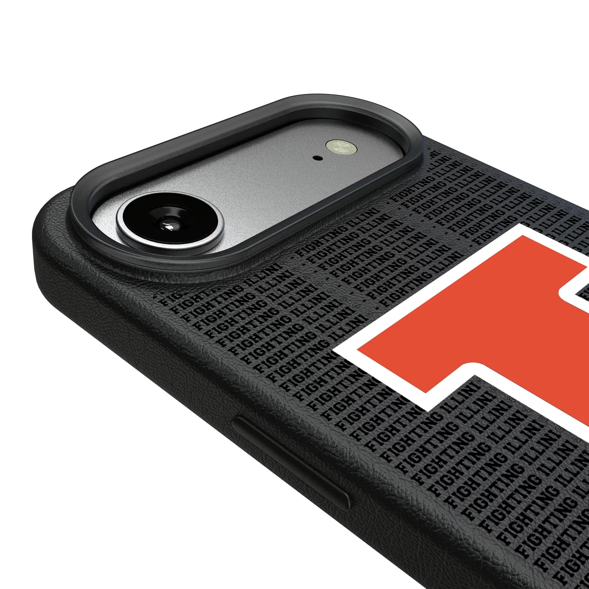 University of Illinois Fighting Illini Text Backdrop iPhone MagSafe Compatible Phone Case for Apple iPhone - Detail#Device_iPhone Air