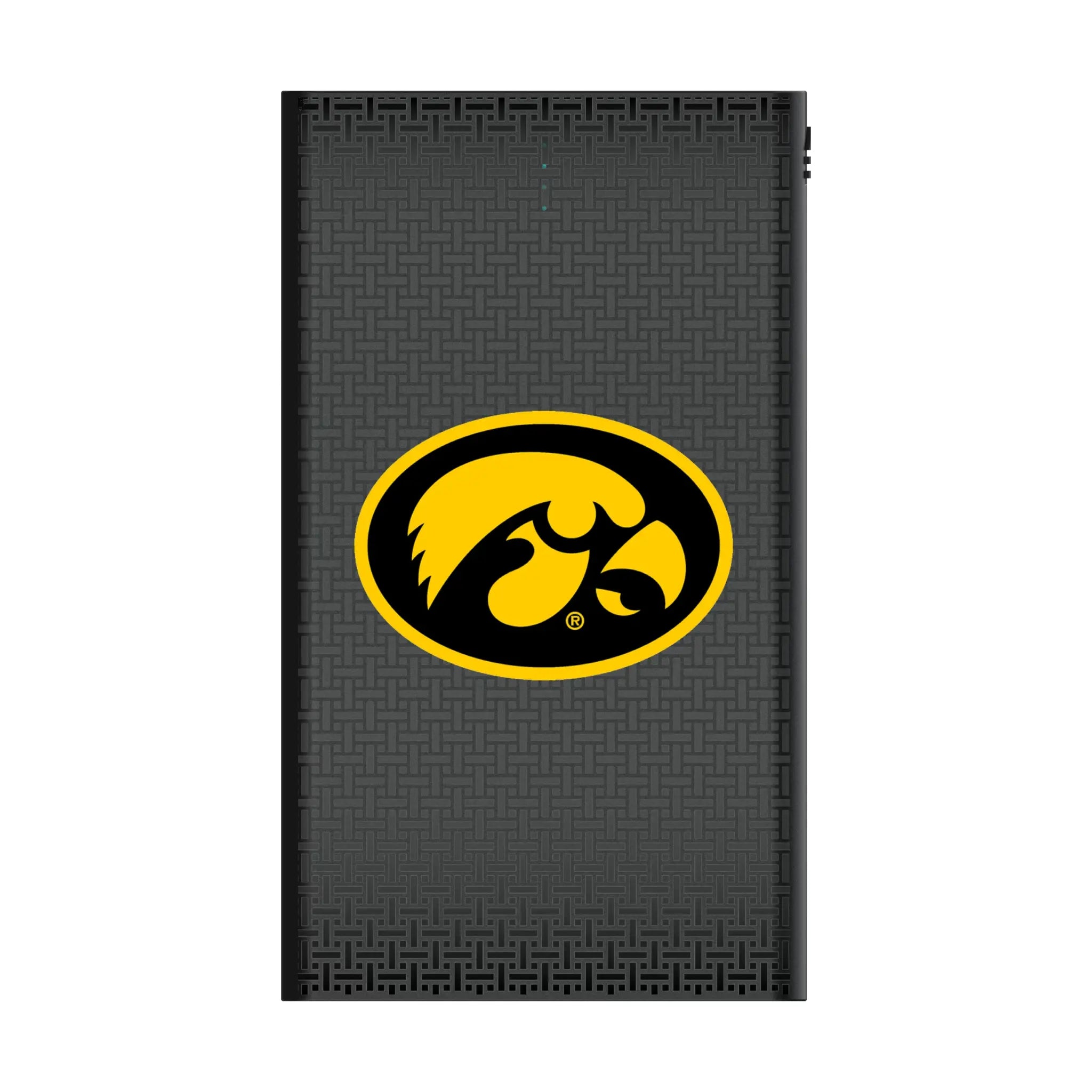 University of Iowa Hawkeyes Linen 5000mAh Flat Power Bank