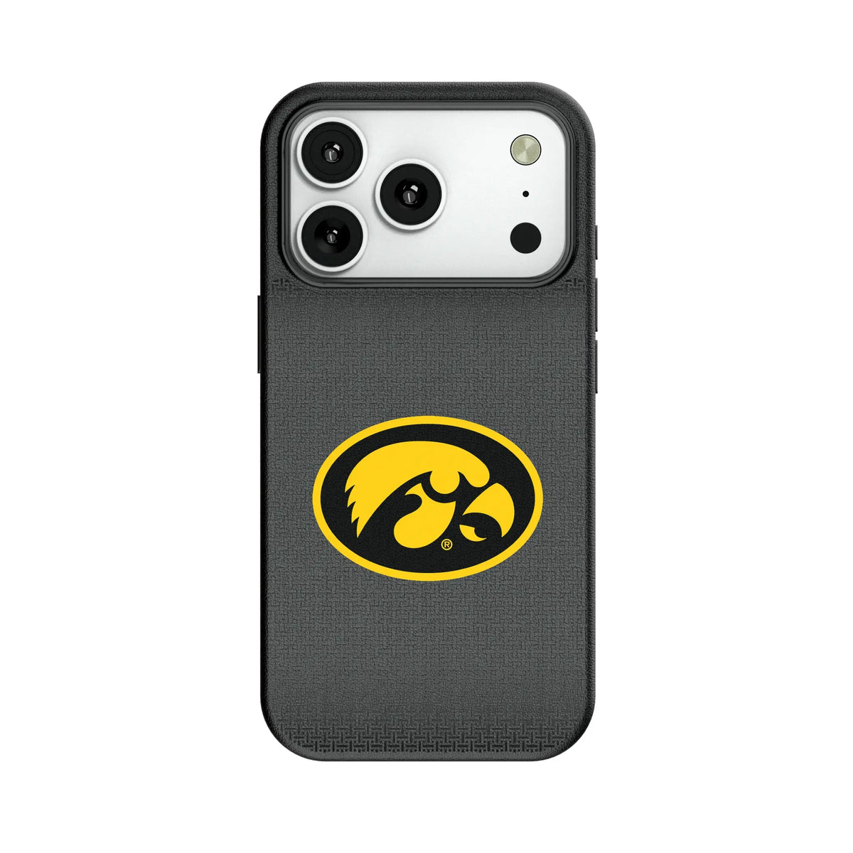 University of Iowa Hawkeyes Linen MagSafe Compatible Phone Case for Apple iPhone