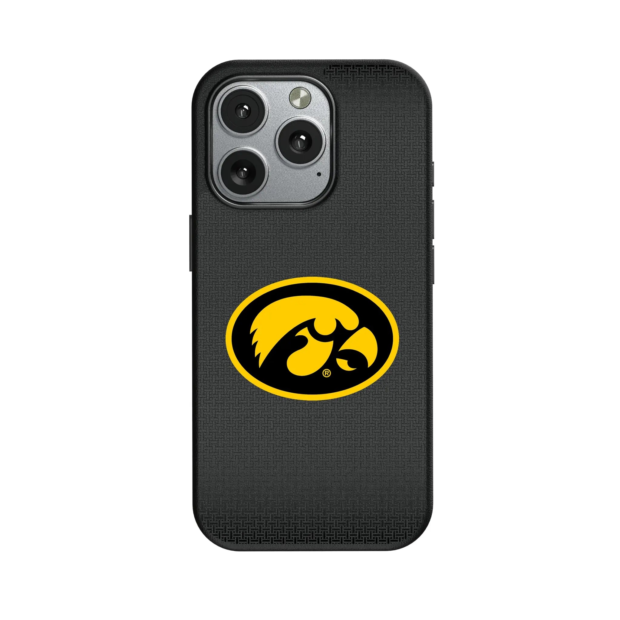University of Iowa Hawkeyes Linen iPhone MagSafe Compatible Phone Case for Apple iPhone