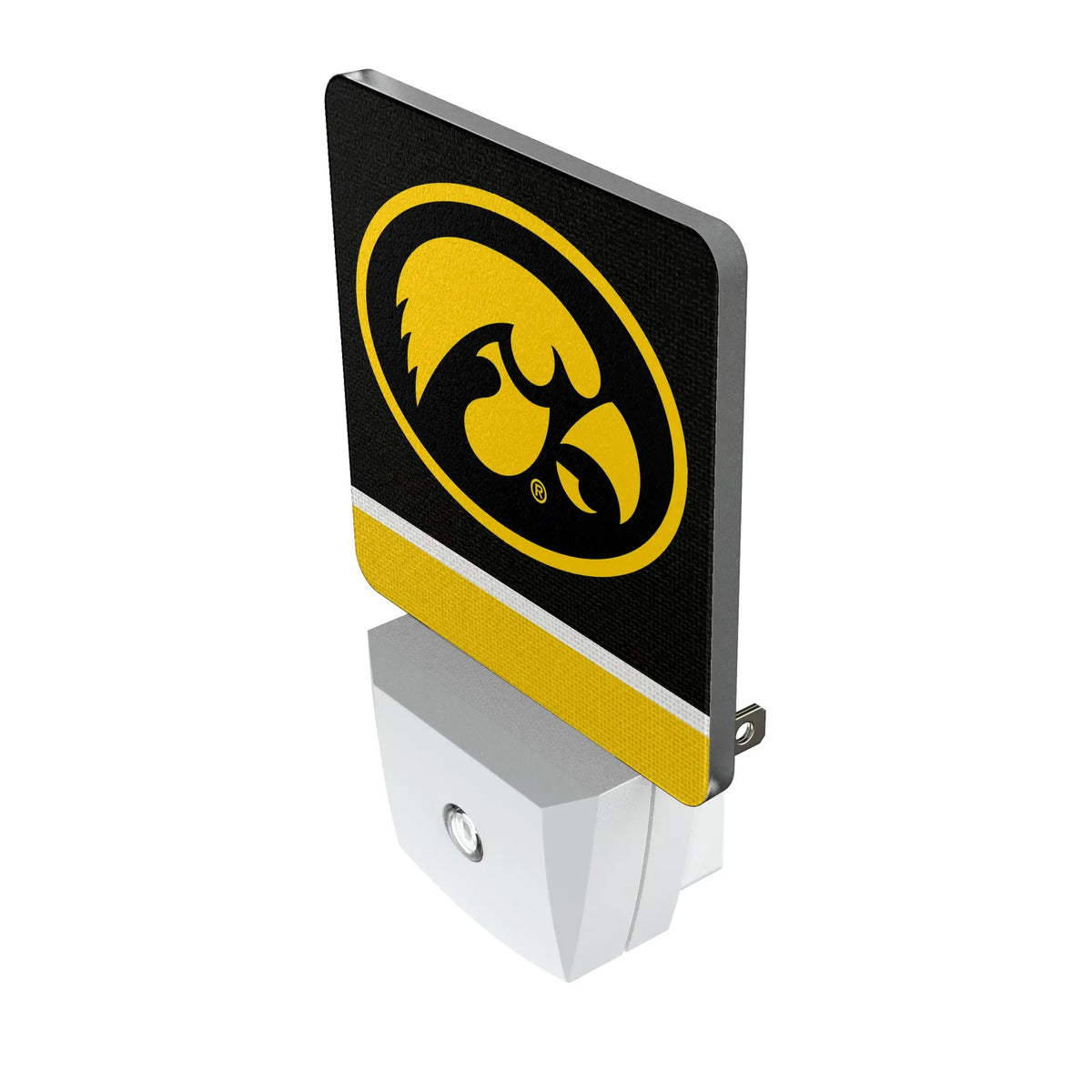 University of Iowa Hawkeyes Stripe Night Light 2-Pack - Isometric View
