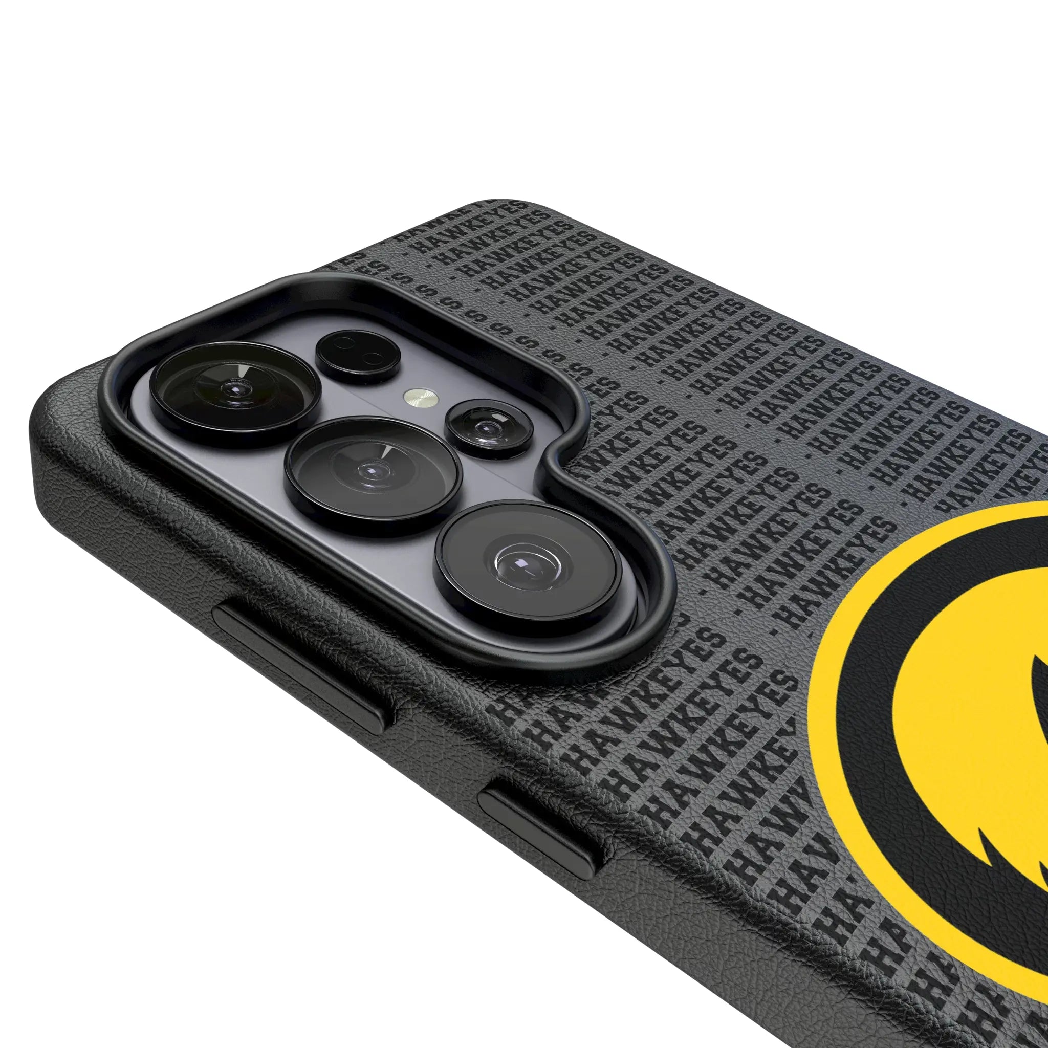 University of Iowa Hawkeyes Text Backdrop Galaxy MagSafe Compatible Phone Case for Samsung Galaxy - Detail#Device_Galaxy S26 Ultra