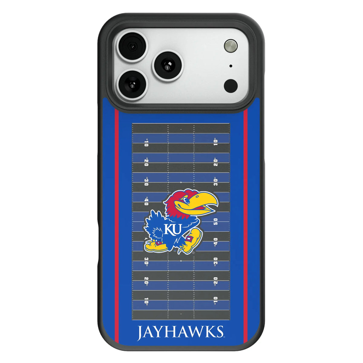 University of Kansas Jayhawks Field Bump Phone Case for Apple iPhone