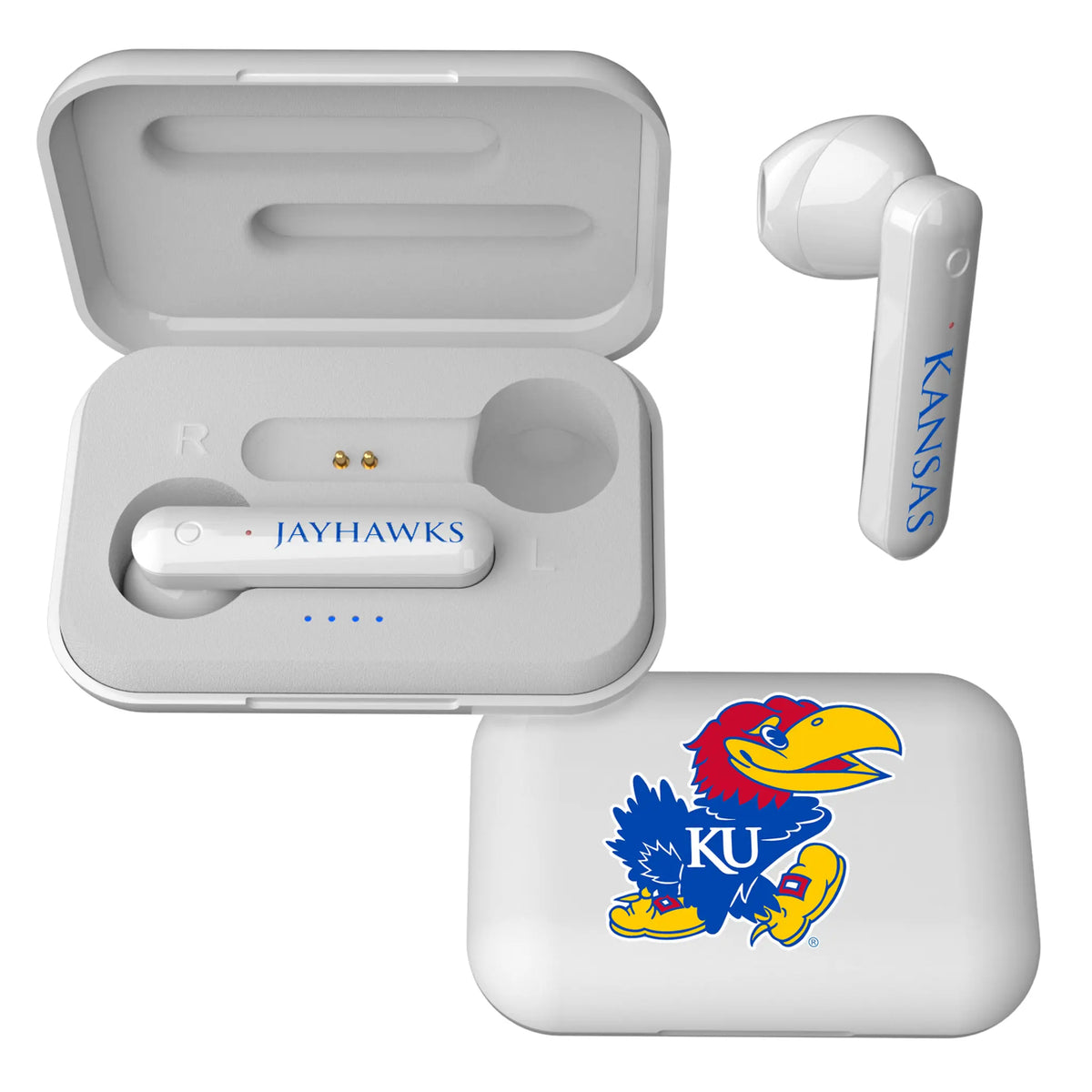 University of Kansas Jayhawks Insignia Wireless TWS Earbuds