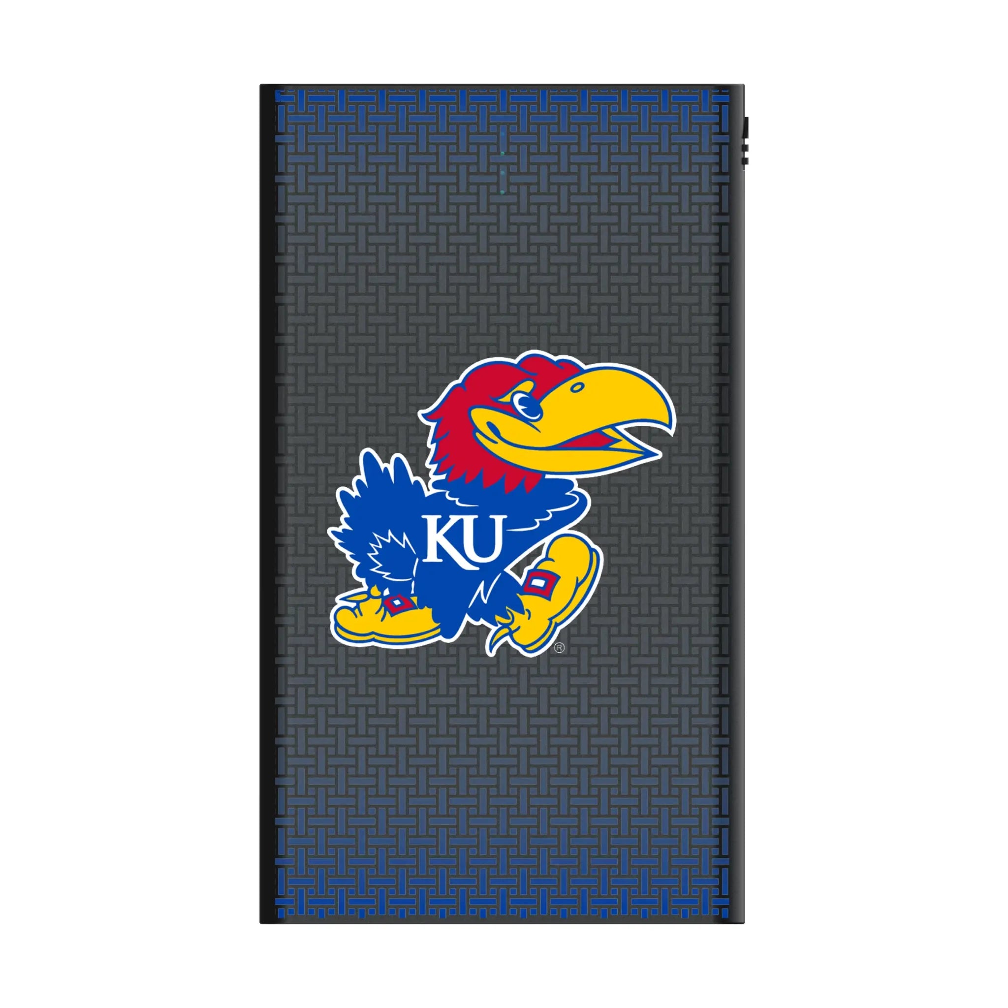 University of Kansas Jayhawks Linen 5000mAh Flat Power Bank