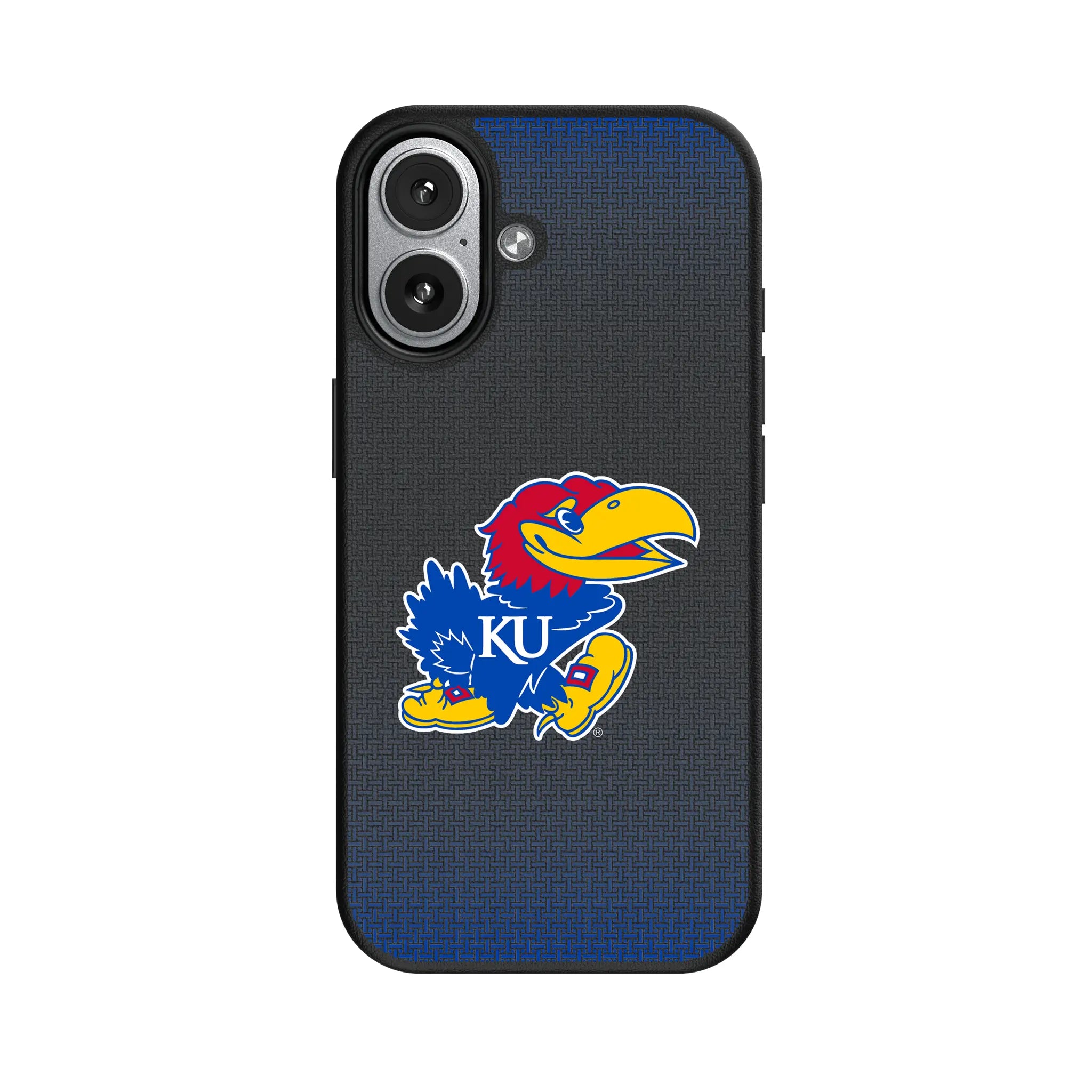 University of Kansas Jayhawks Linen iPhone MagSafe Compatible Phone Case for Apple iPhone#Device_iPhone 17
