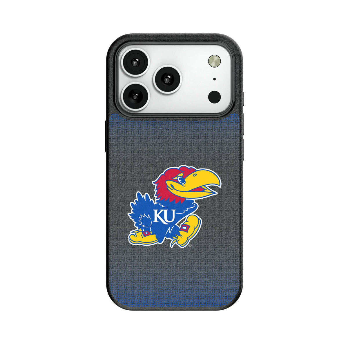 University of Kansas Jayhawks Linen MagSafe Compatible Phone Case for Apple iPhone