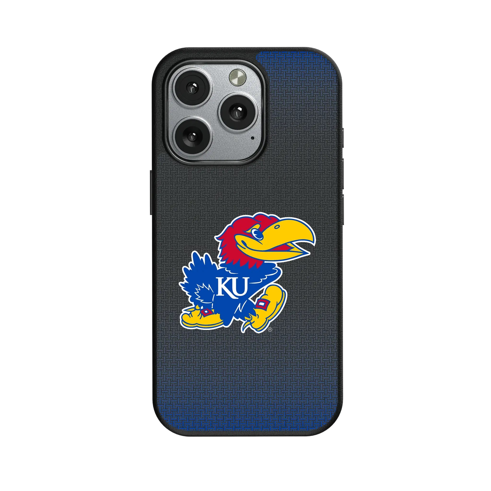University of Kansas Jayhawks Linen iPhone MagSafe Compatible Phone Case for Apple iPhone