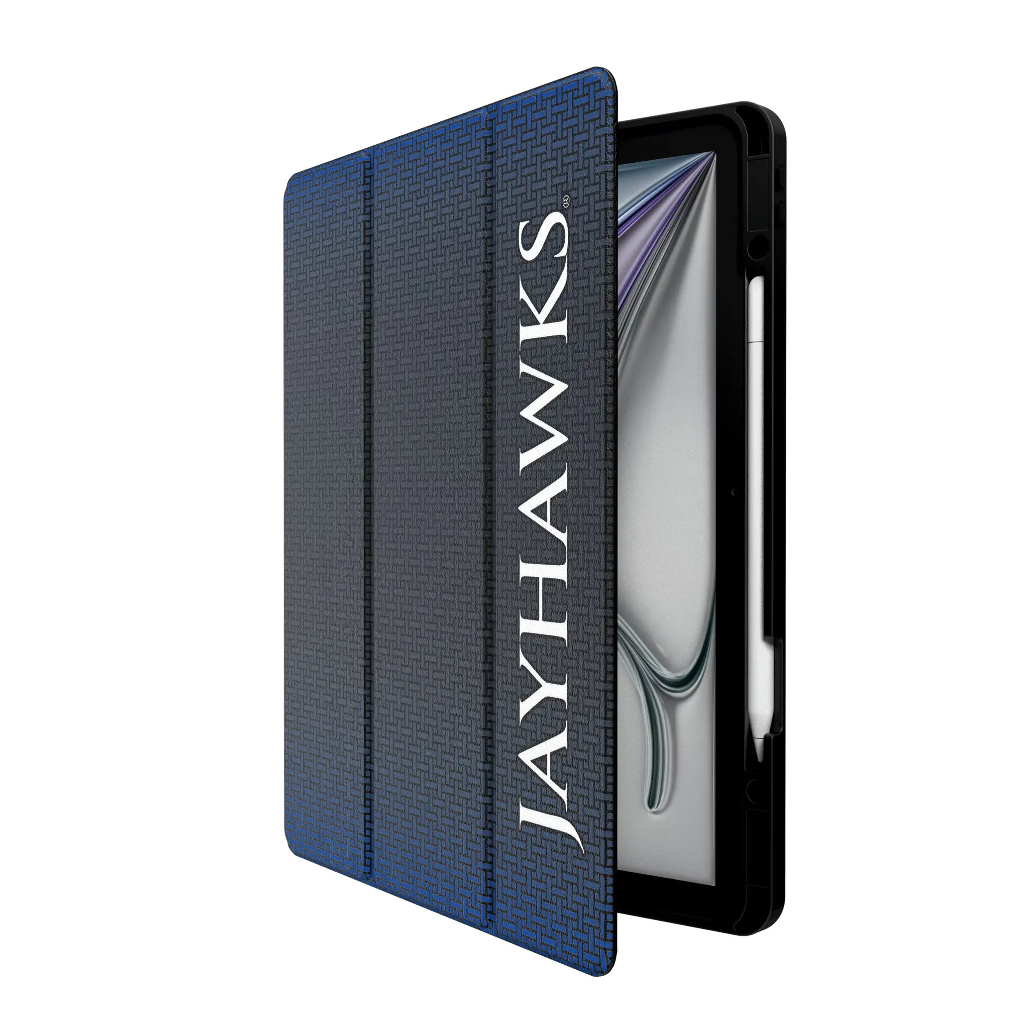 University of Kansas Jayhawks Linen iPad Tablet Case for Apple iPad