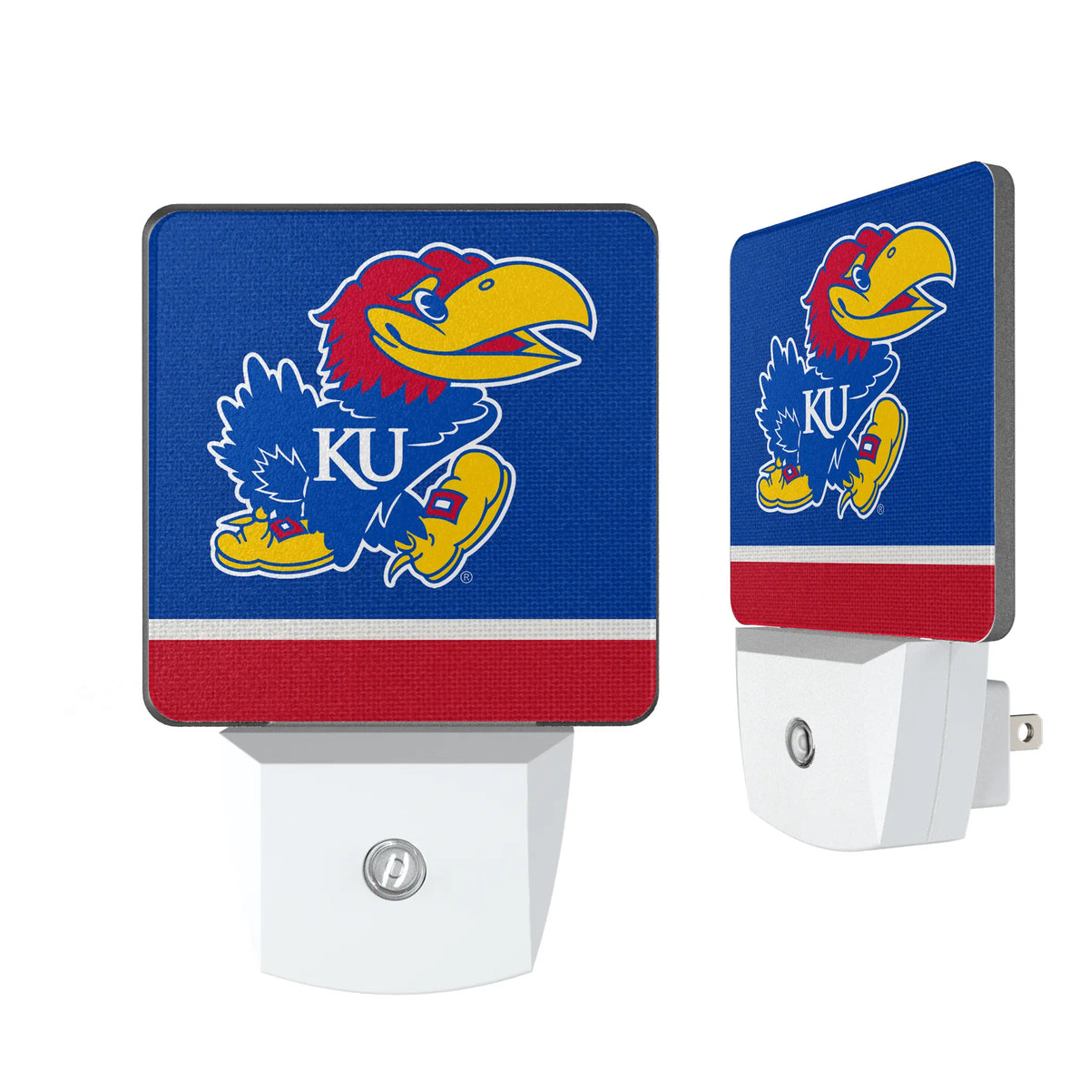 University of Kansas Jayhawks Stripe Night Light 2-Pack
