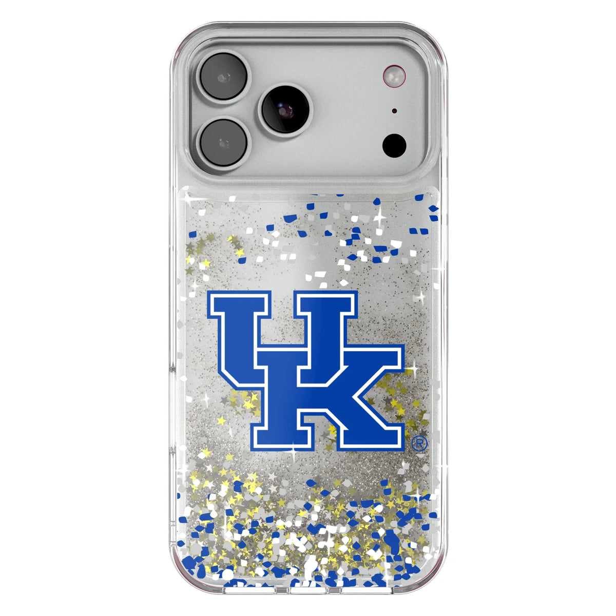 University of Kentucky Wildcats Confetti Glitter Phone Case for Apple iPhone