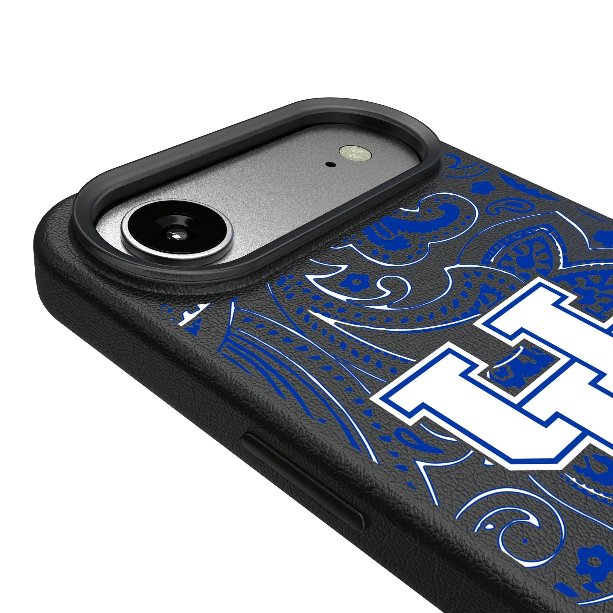 University of Kentucky Wildcats Paisley iPhone MagSafe Compatible Phone Case for Apple iPhone - Detail#Device_iPhone Air