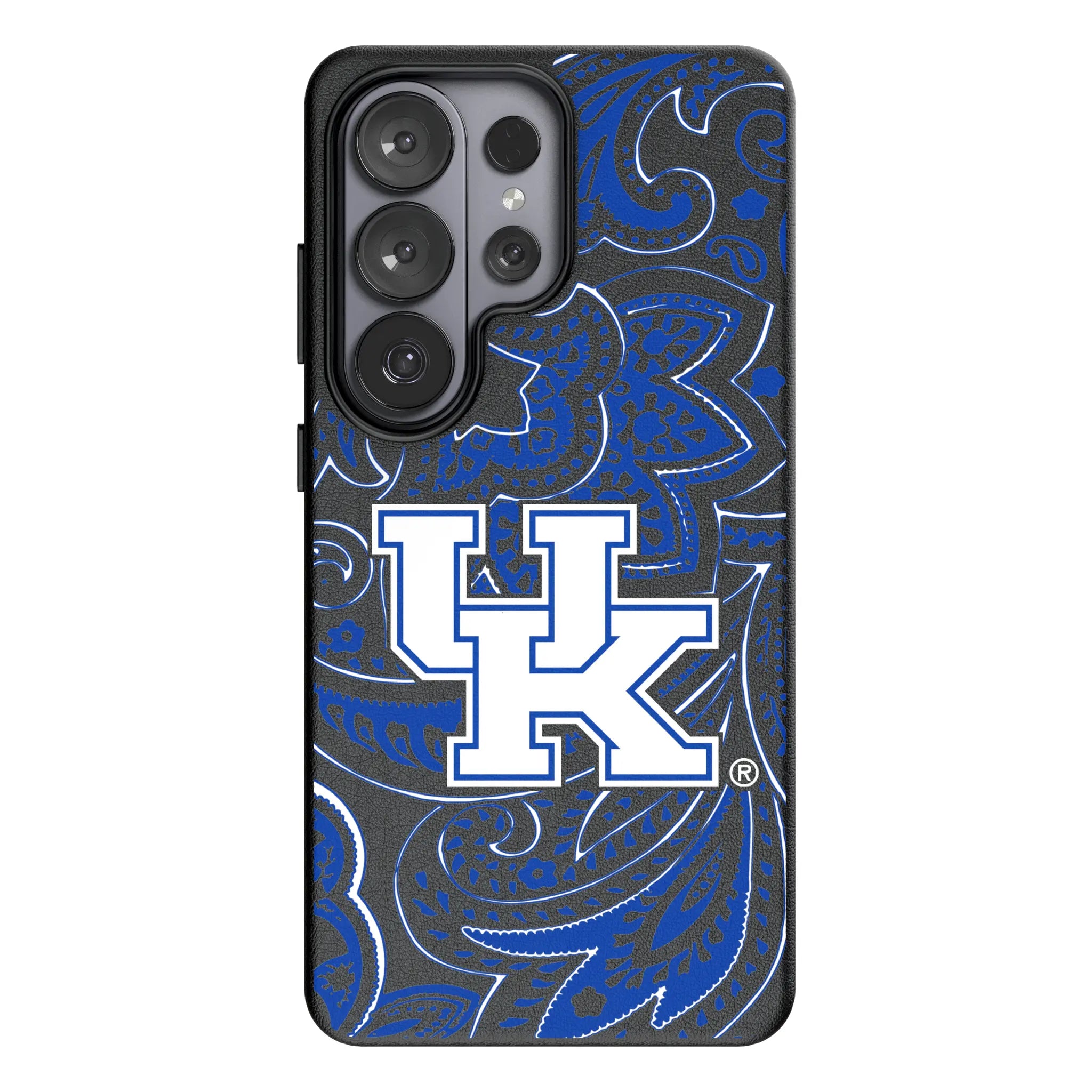 University of Kentucky Wildcats Paisley Galaxy MagSafe Compatible Phone Case for Samsung Galaxy#Device_Galaxy S26 Ultra