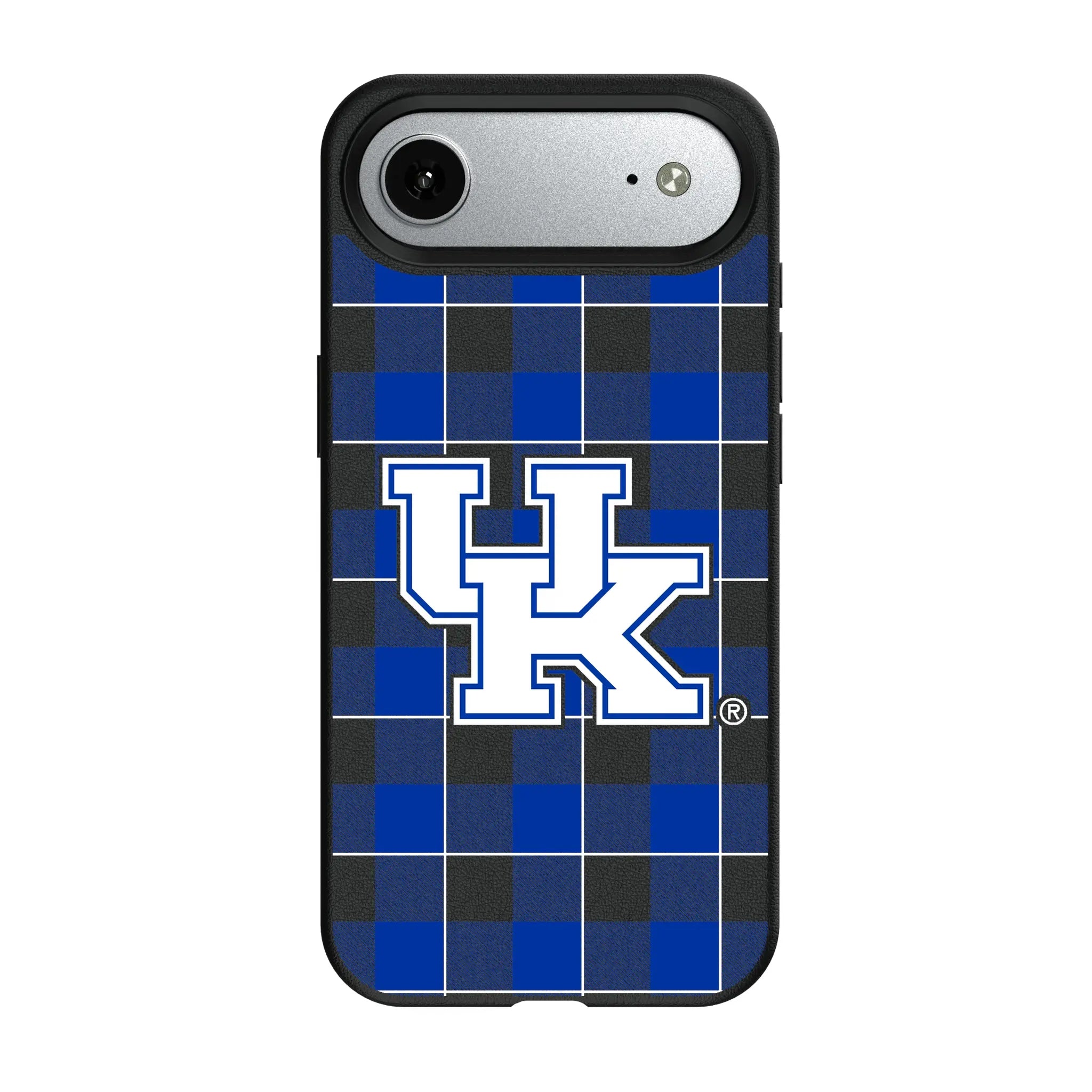 University of Kentucky Wildcats Plaid iPhone MagSafe Compatible Phone Case for Apple iPhone#Device_iPhone Air