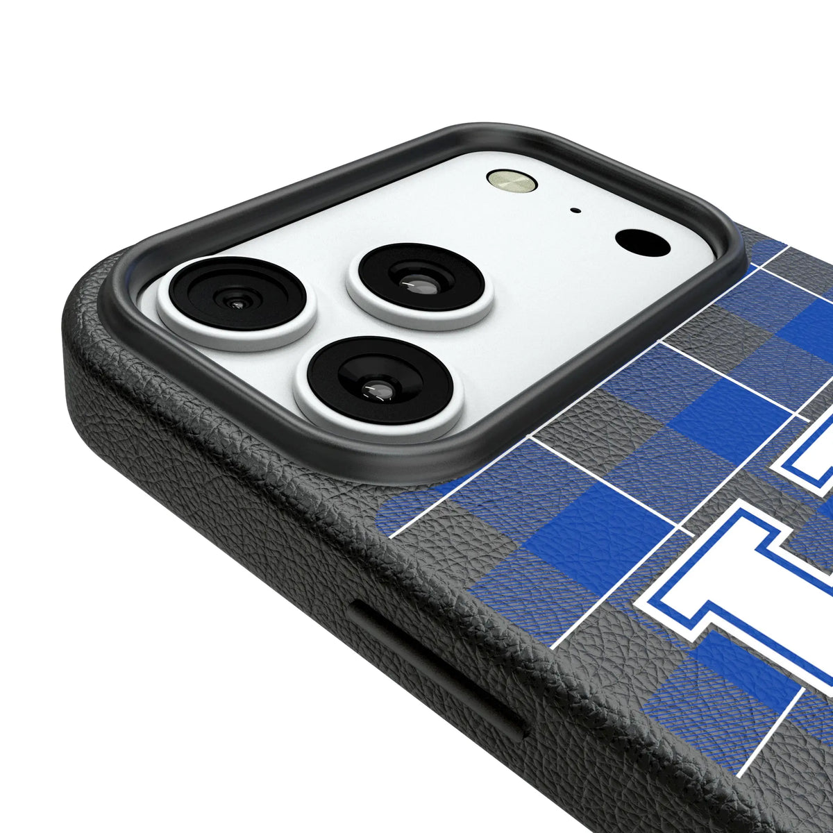 University of Kentucky Wildcats Plaid iPhone MagSafe Compatible Phone Case for Apple iPhone - Detail#Device_iPhone 18 Pro Max