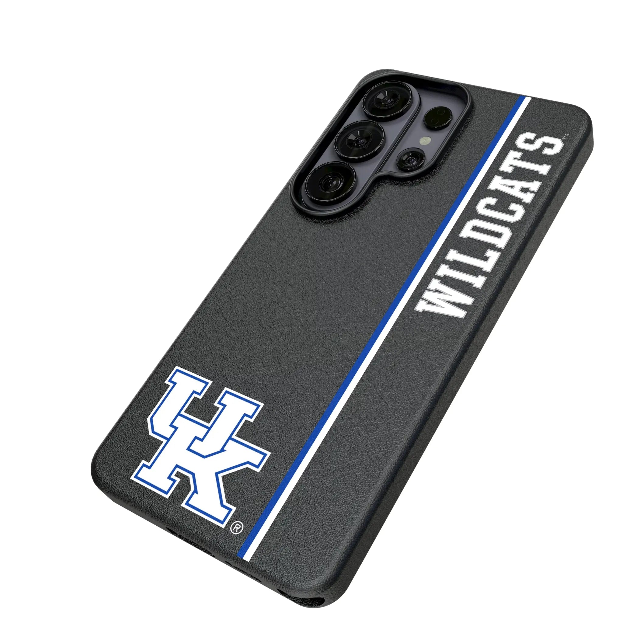 University of Kentucky Wildcats Sidebar Galaxy MagSafe Compatible Phone Case for Samsung Galaxy - Isometric View#Device_Galaxy S26 Ultra