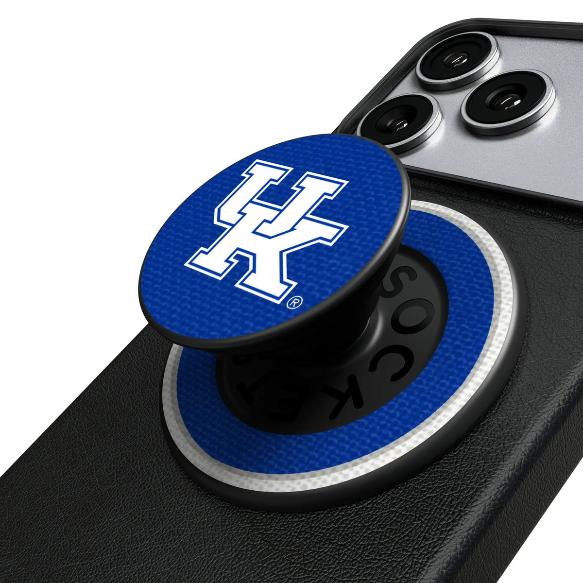 University of Kentucky Wildcats Stripe Popsockets Round Magnetic