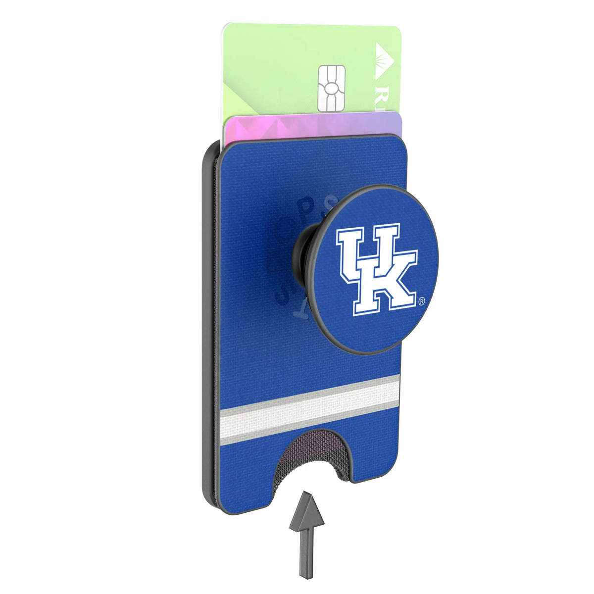 University of Kentucky Wildcats Stripe Popsockets Wallet Magnetic - Detail