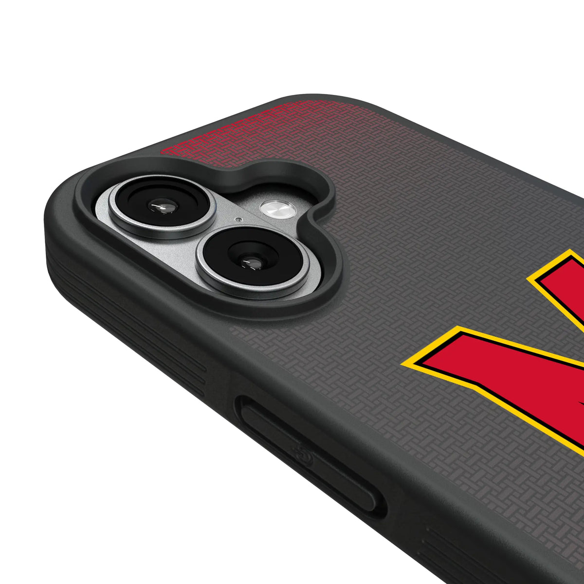 University of Maryland Terrapins Linen iPhone Bump Phone Case for Apple iPhone - Detail#Device_iPhone 17