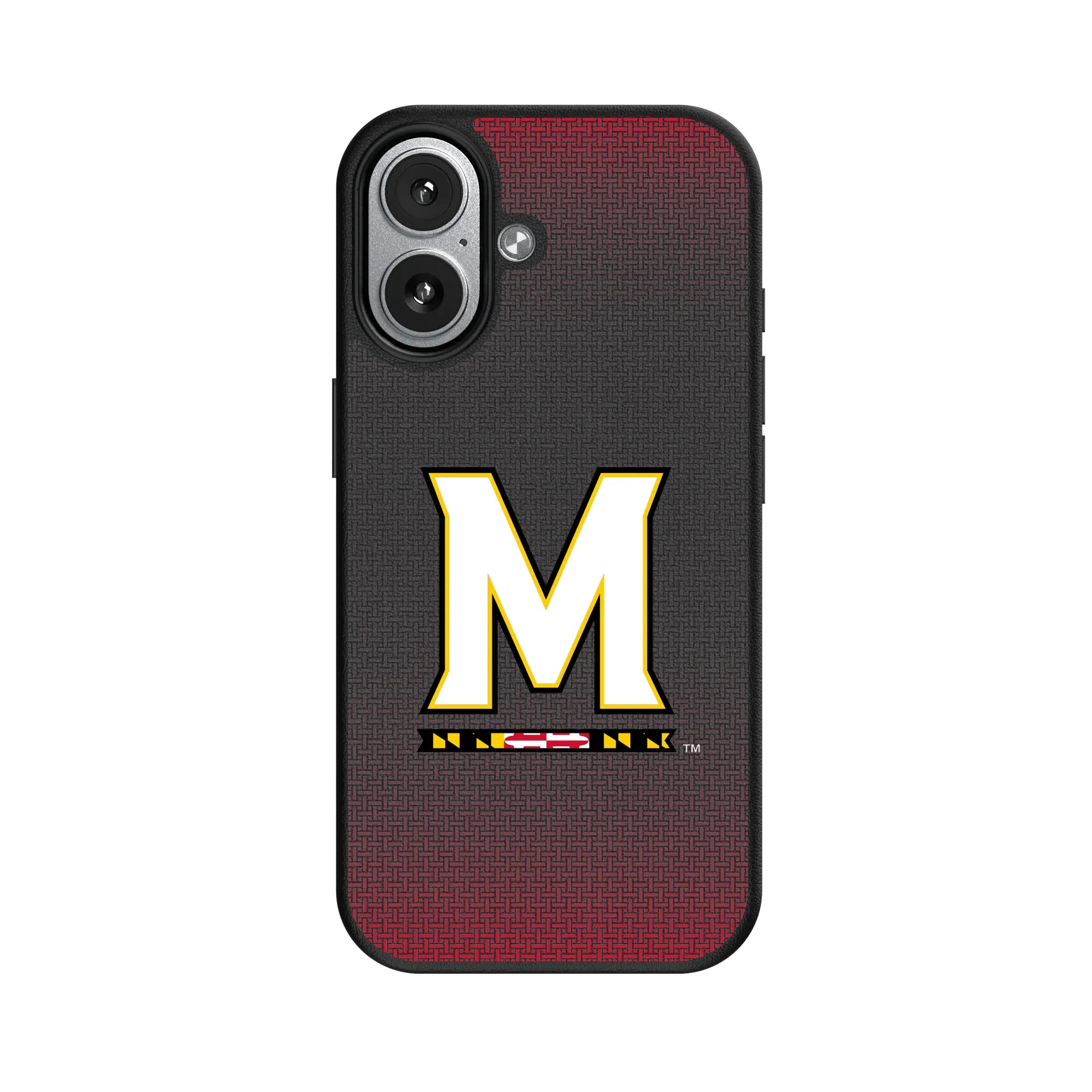 University of Maryland Terrapins Linen iPhone MagSafe Compatible Phone Case for Apple iPhone#Device_iPhone 17