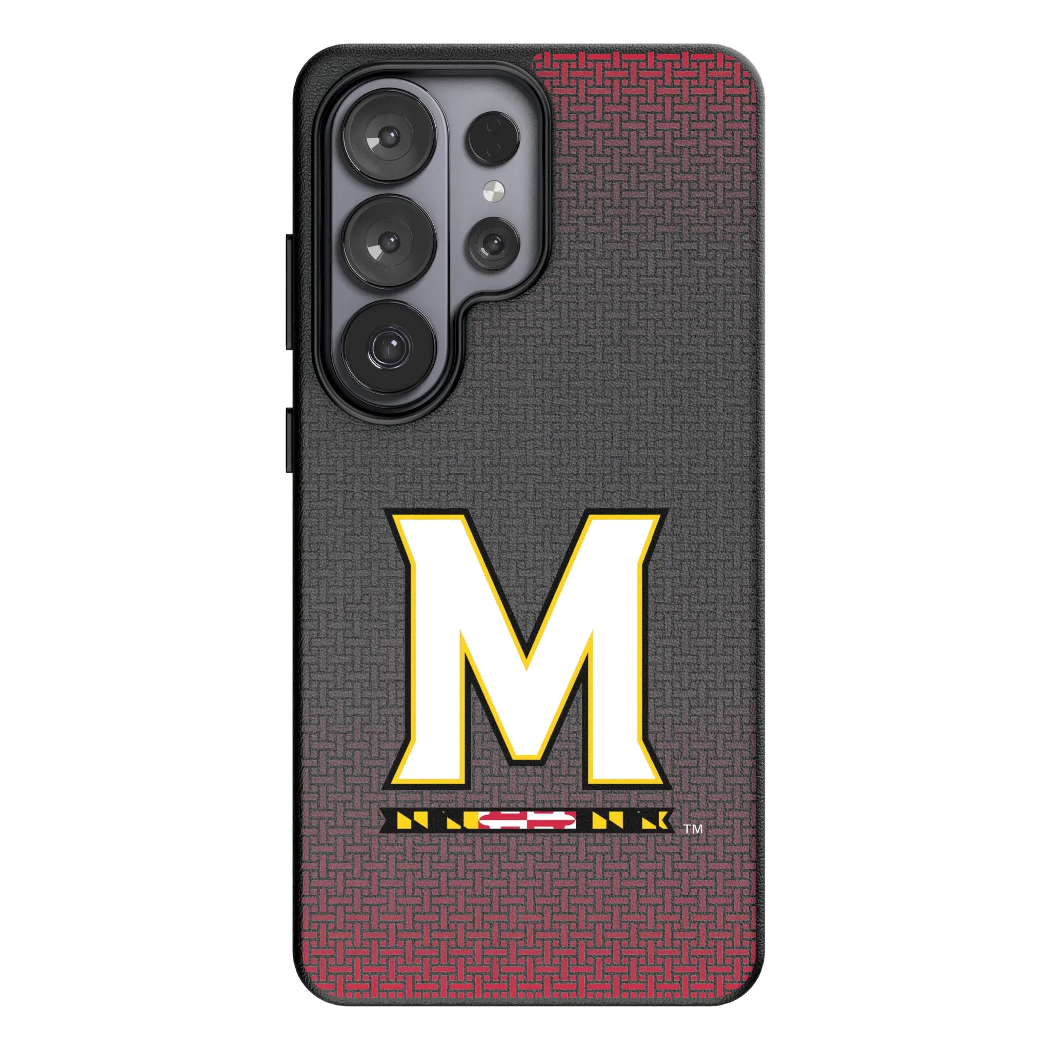 University of Maryland Terrapins Linen Galaxy MagSafe Compatible Phone Case for Samsung Galaxy#Device_Galaxy S26 Ultra