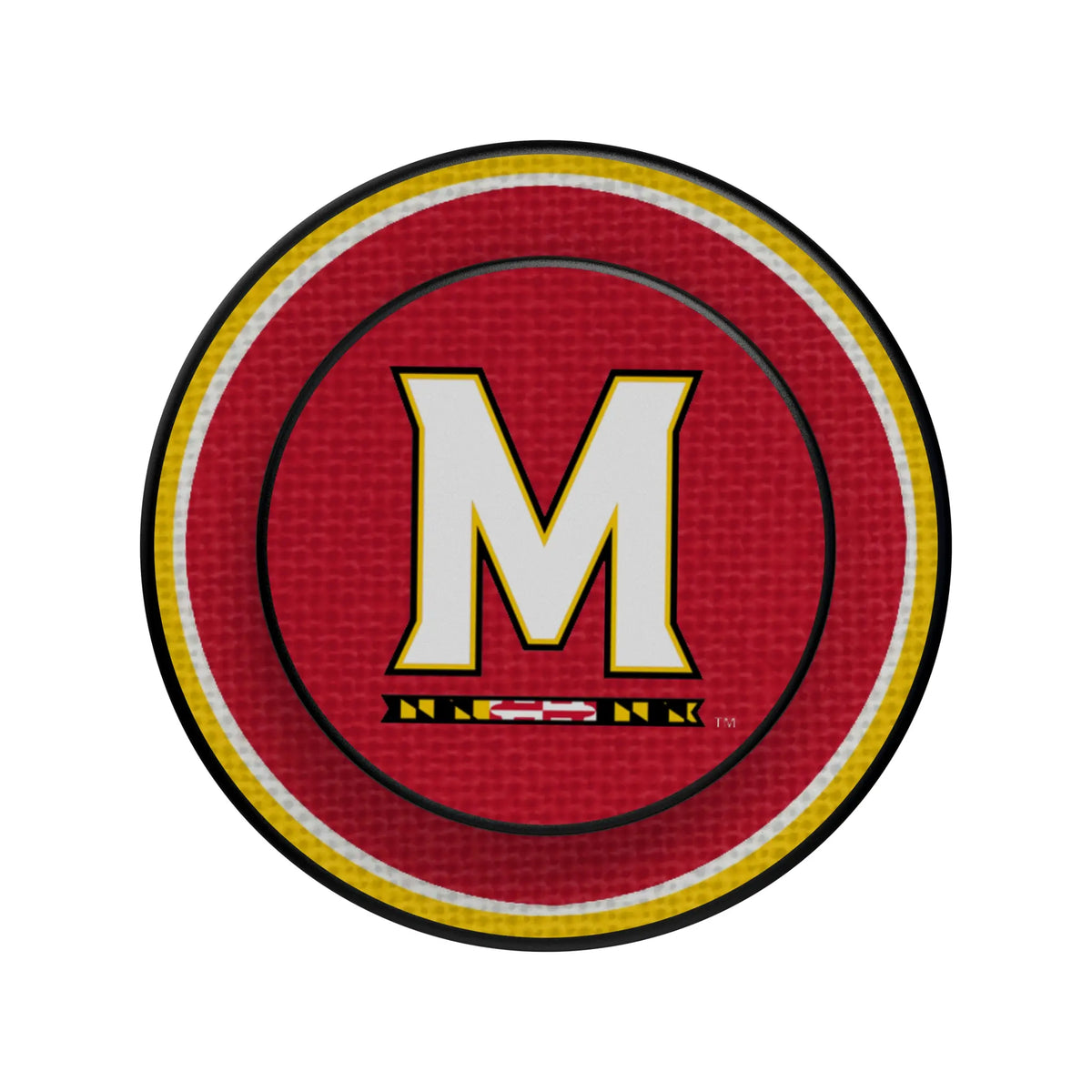 University of Maryland Terrapins Stripe Popsockets Round Magnetic