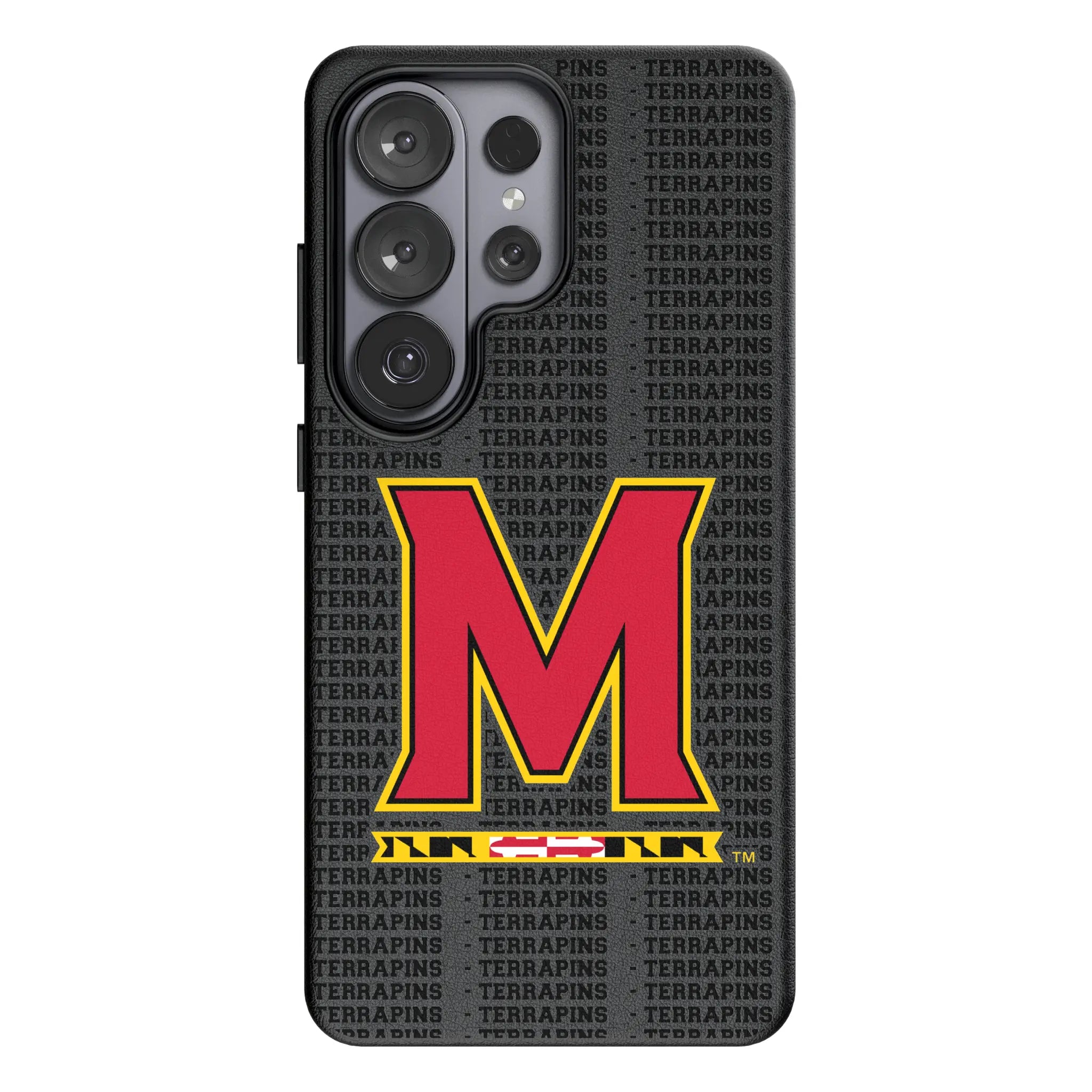 University of Maryland Terrapins Text Backdrop Galaxy MagSafe Compatible Phone Case for Samsung Galaxy#Device_Galaxy S26 Ultra