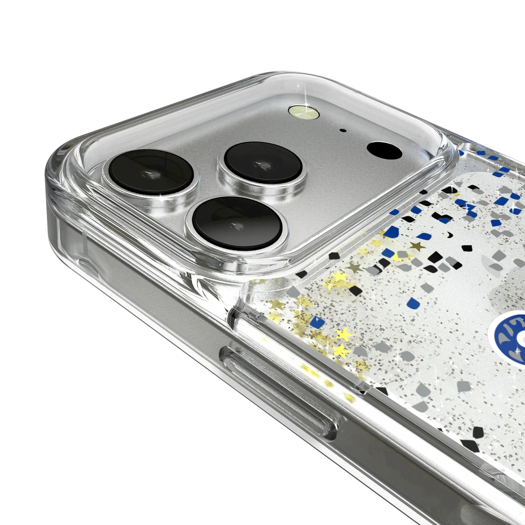 University of Memphis Tigers Confetti iPhone Glitter Phone Case for Apple iPhone - Detail