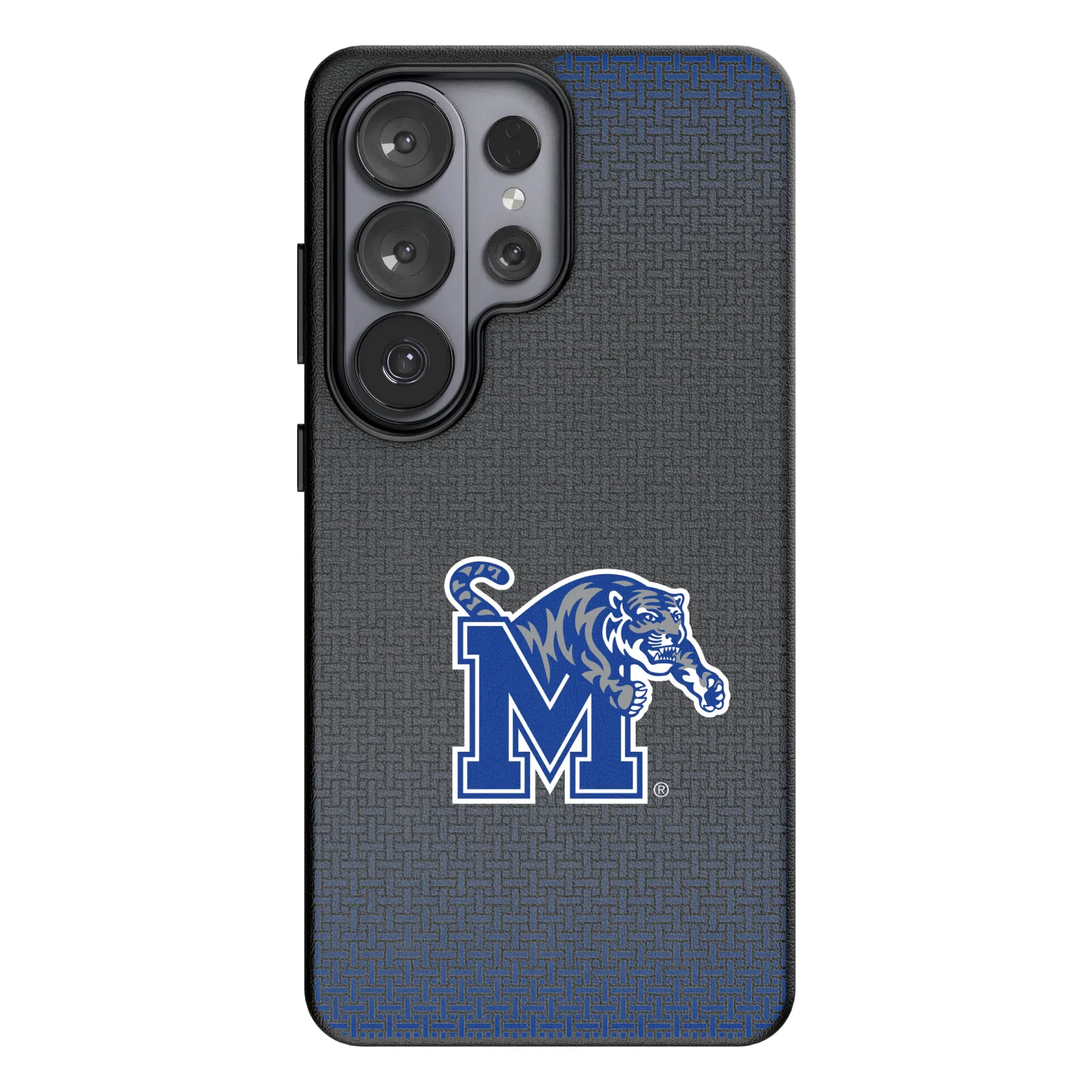 University of Memphis Tigers Linen Galaxy MagSafe Compatible Phone Case for Samsung Galaxy#Device_Galaxy S26 Ultra