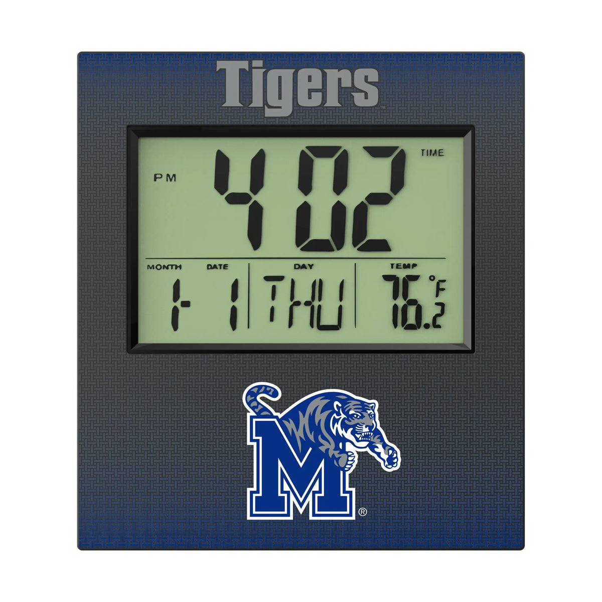 University of Memphis Tigers Linen Wall Clock