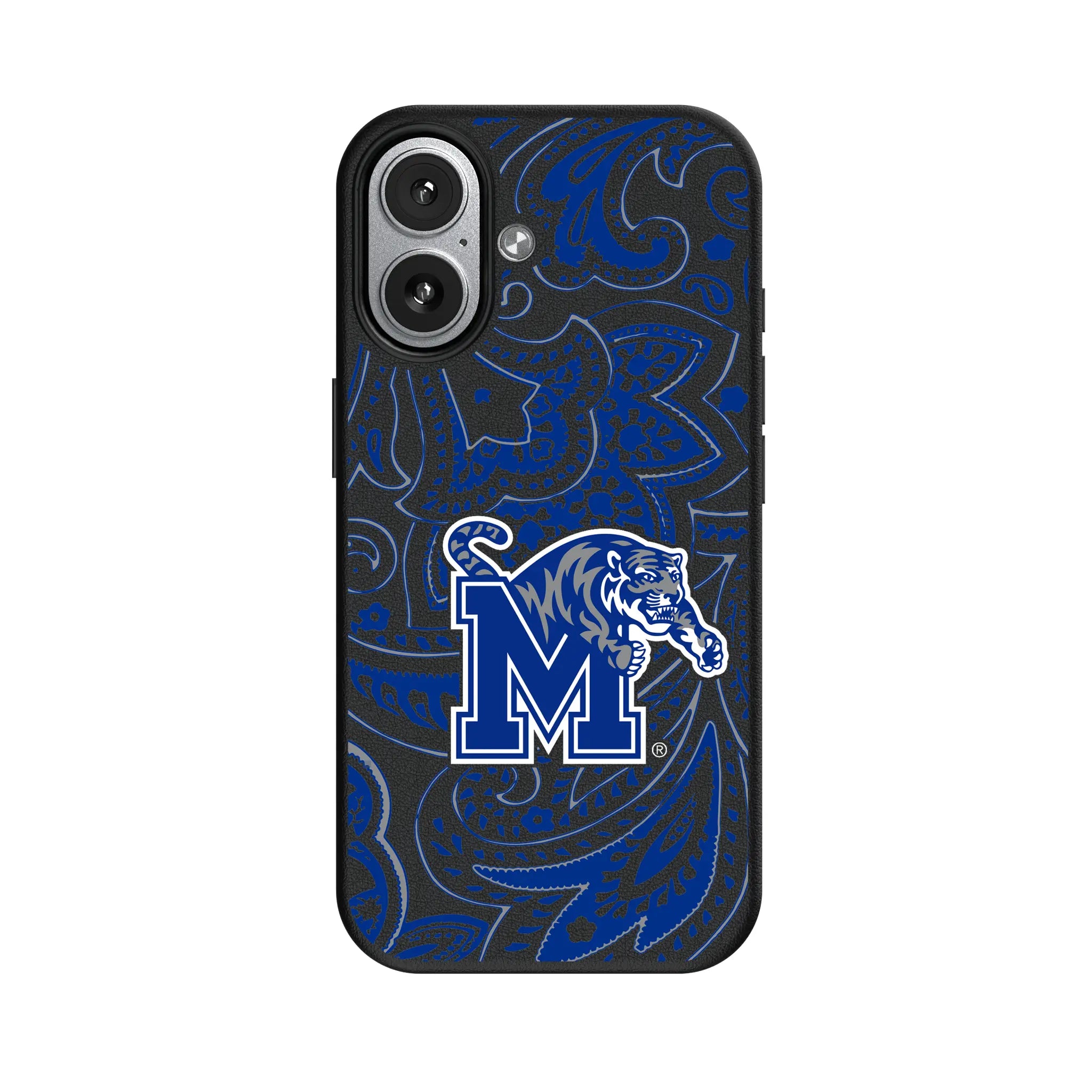 University of Memphis Tigers Paisley iPhone MagSafe Compatible Phone Case for Apple iPhone#Device_iPhone 17