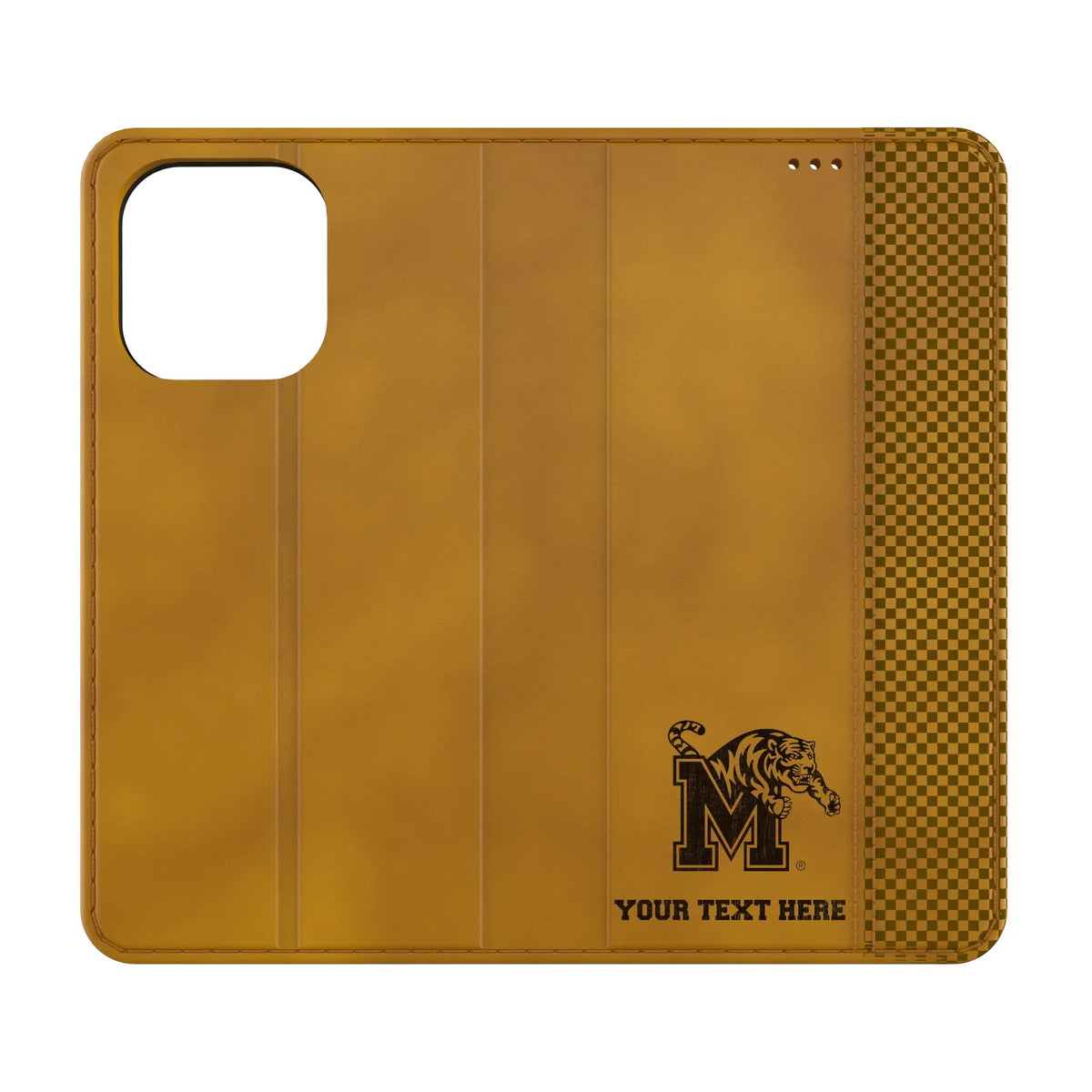 University of Memphis Tigers Personalized Burn iPhone Folio Phone Case for Apple iPhone