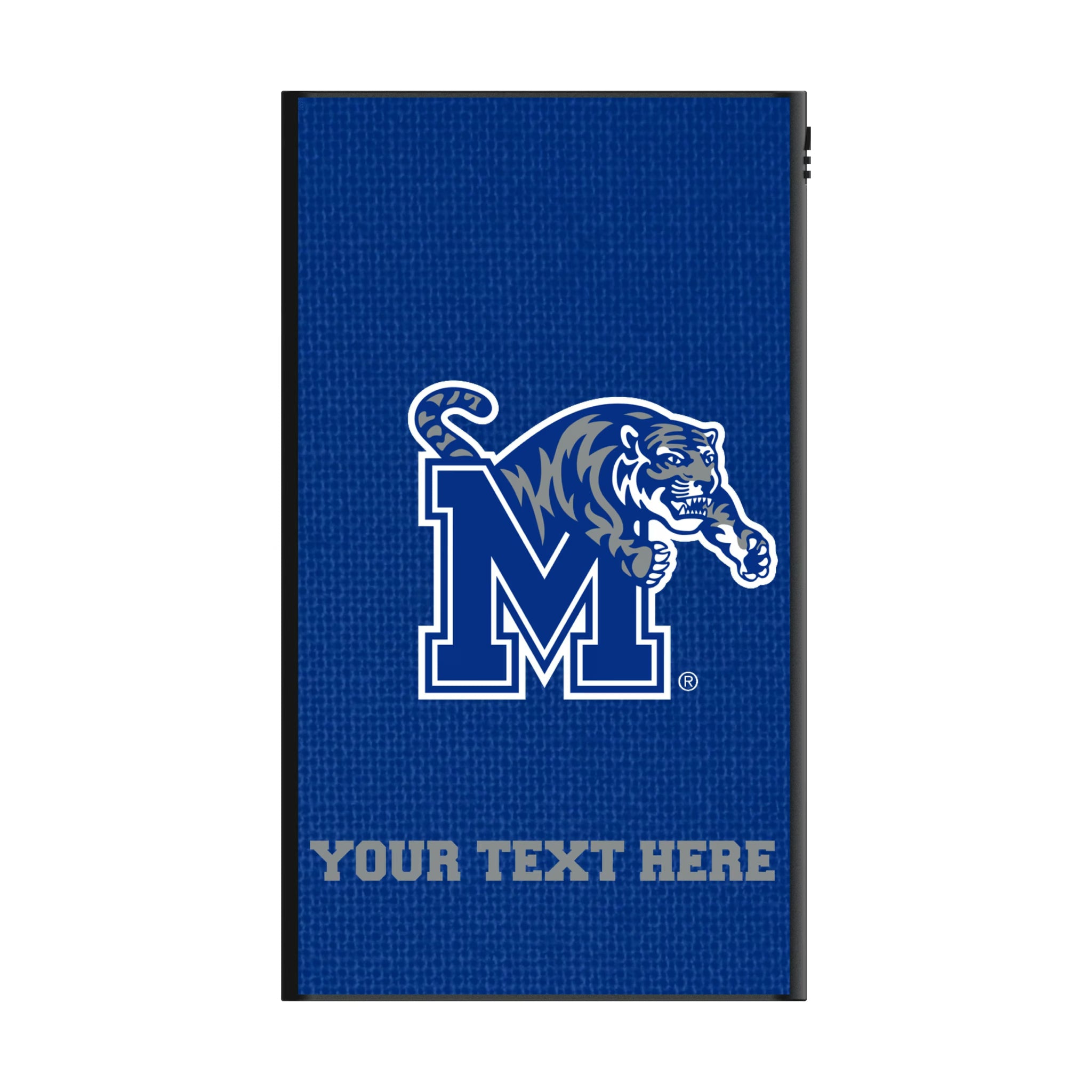 University of Memphis Tigers Personalized Solid 5000mAh Flat Powerbank