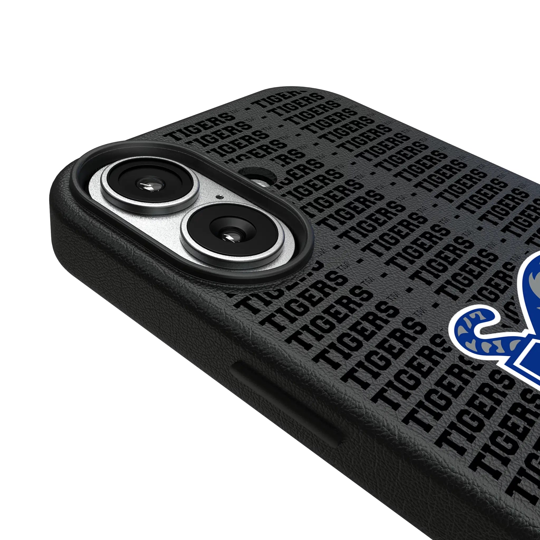 University of Memphis Tigers Text Backdrop iPhone MagSafe Compatible Phone Case for Apple iPhone - Detail#Device_iPhone 17