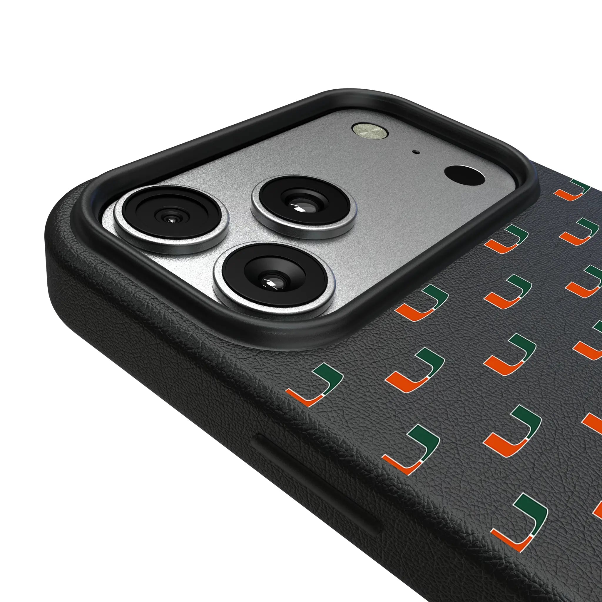 University of Miami Hurricanes Fashion Pattern iPhone MagSafe Compatible Phone Case for Apple iPhone - Detail#Device_iPhone 17 Pro Max