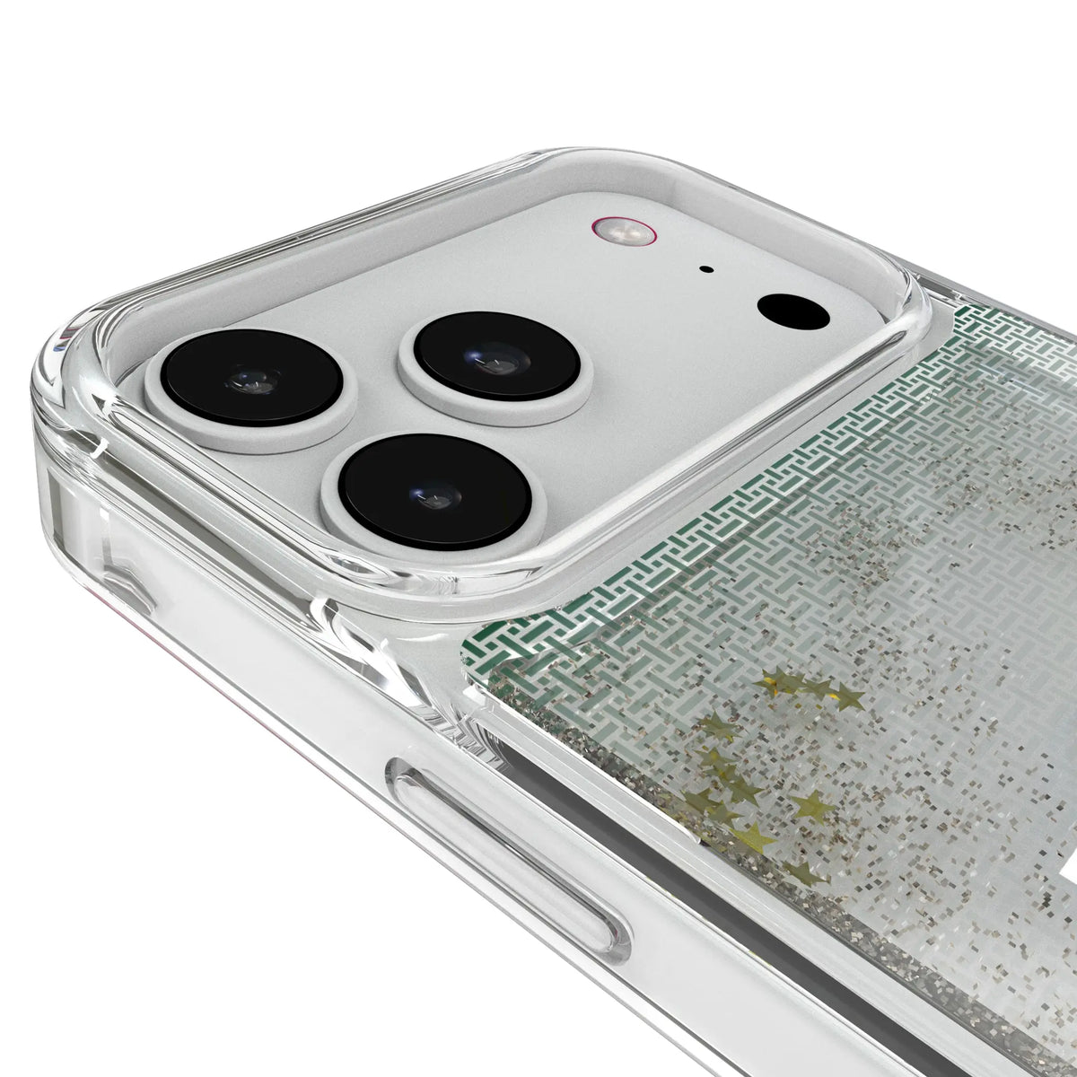 University of Miami Hurricanes Linen iPhone Glitter Phone Case for Apple iPhone - Detail#Device_iPhone 18 Pro Max