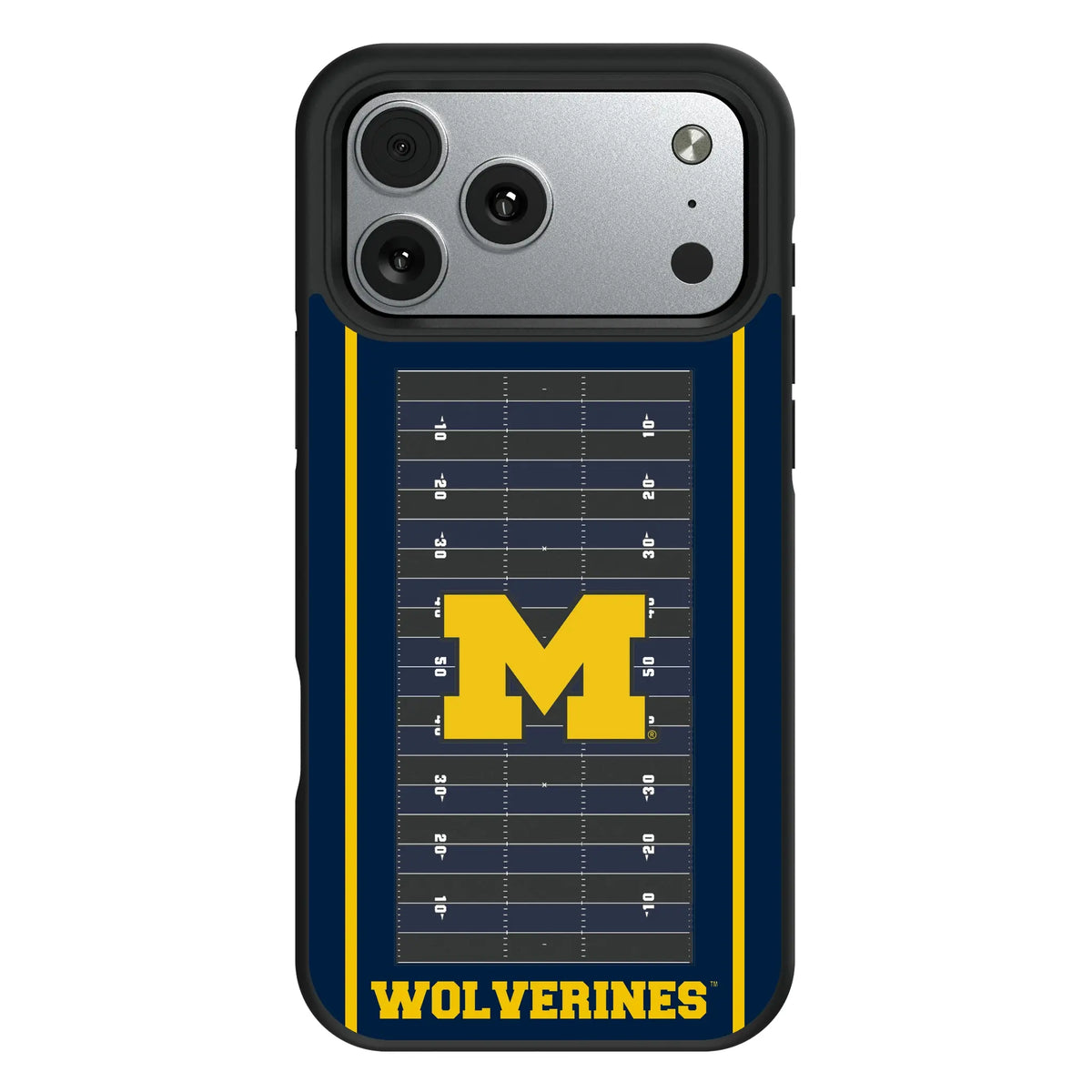 University of Michigan Wolverines Field iPhone Bump Phone Case for Apple iPhone#Device_iPhone 17 Pro Max