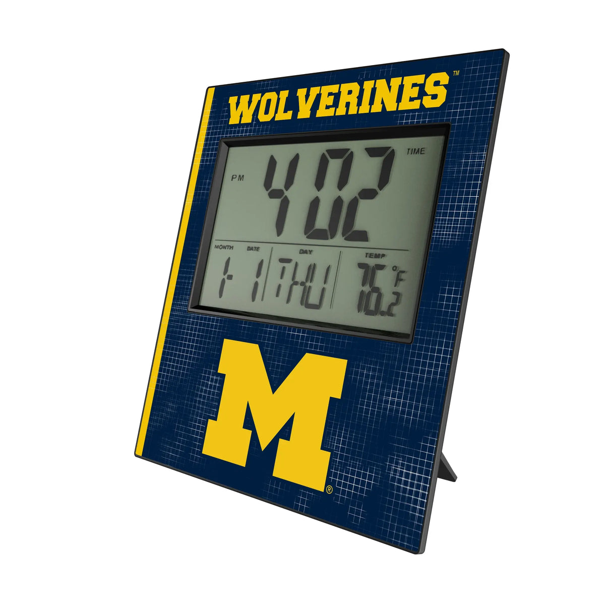 University of Michigan Wolverines Hatch Wall Clock