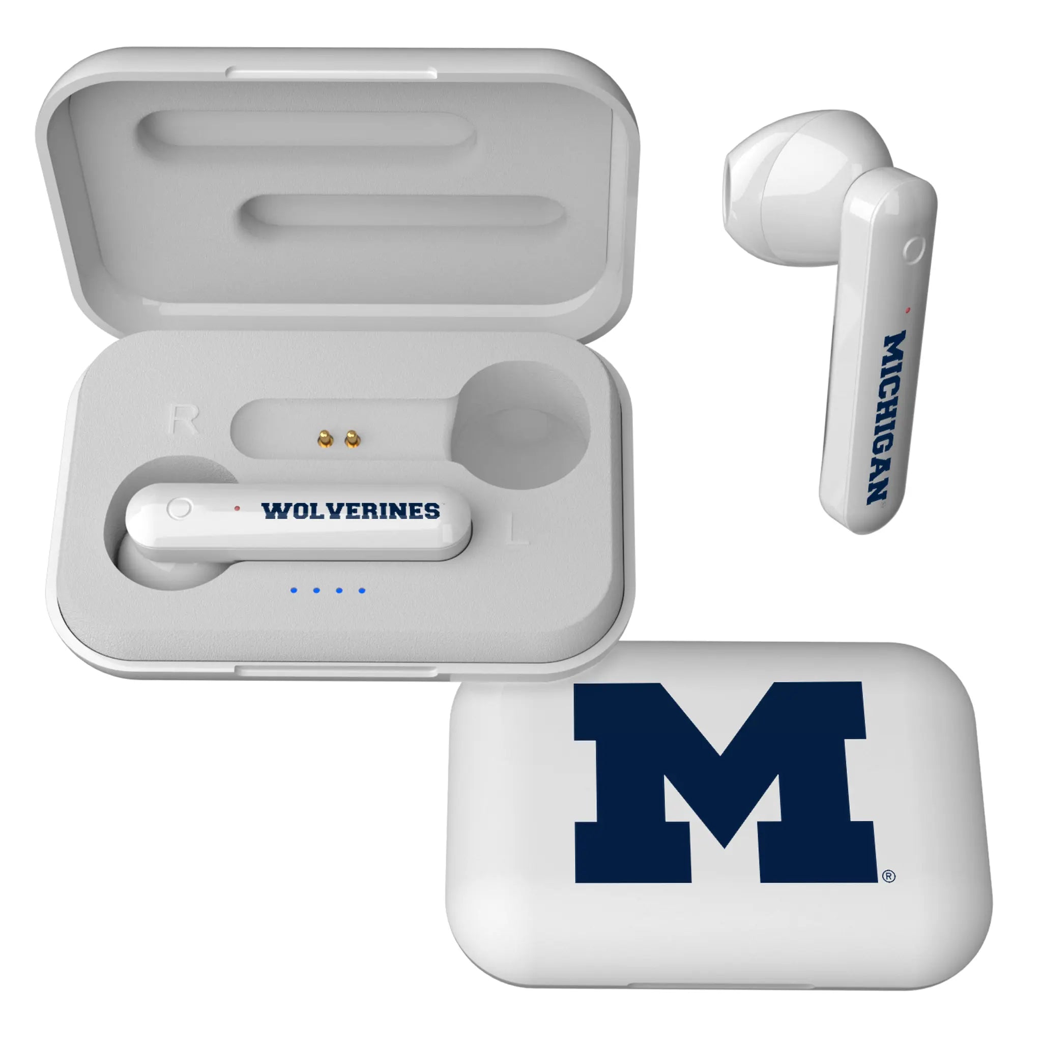 University of Michigan Wolverines Insignia Wireless TWS Earbuds