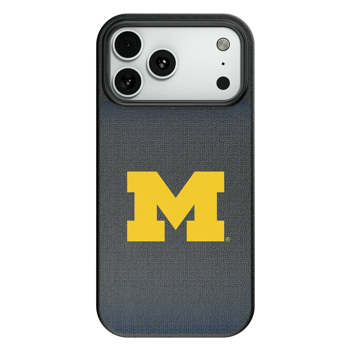 University of Michigan Wolverines Linen MagSafe Compatible Phone Case for Apple iPhone