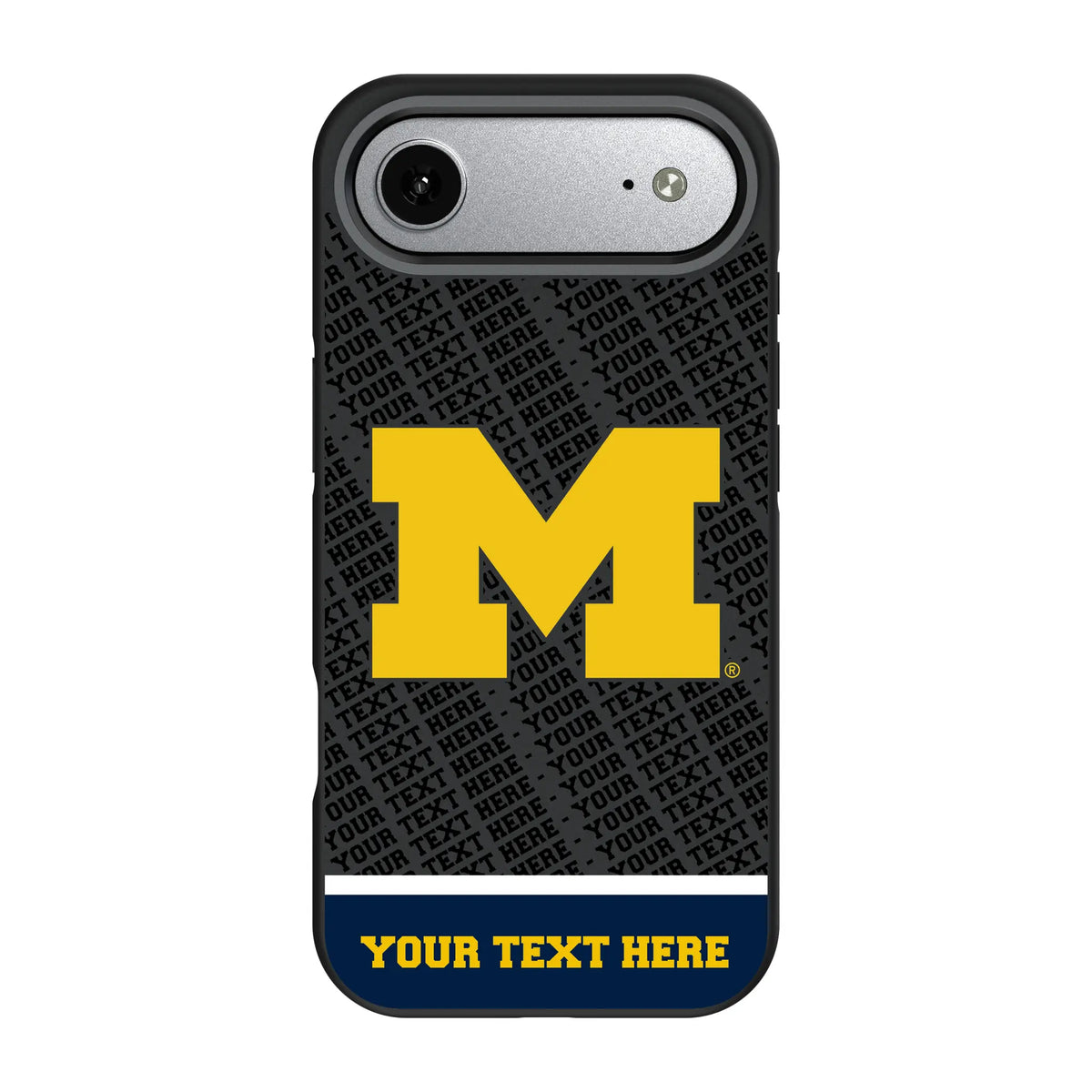 University of Michigan Wolverines Personalized EndZone Plus iPhone Bump Phone Case for Apple iPhone#Device_iPhone Air