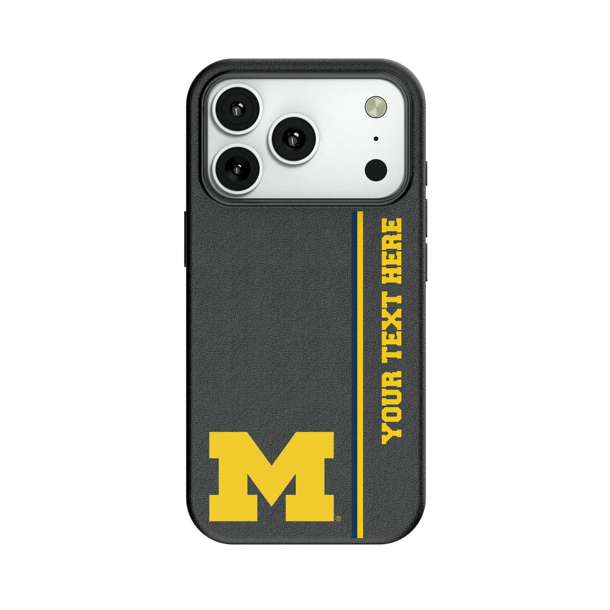 University of Michigan Wolverines Personalized Sidebard MagSafe Compatible Phone Case for Apple iPhone