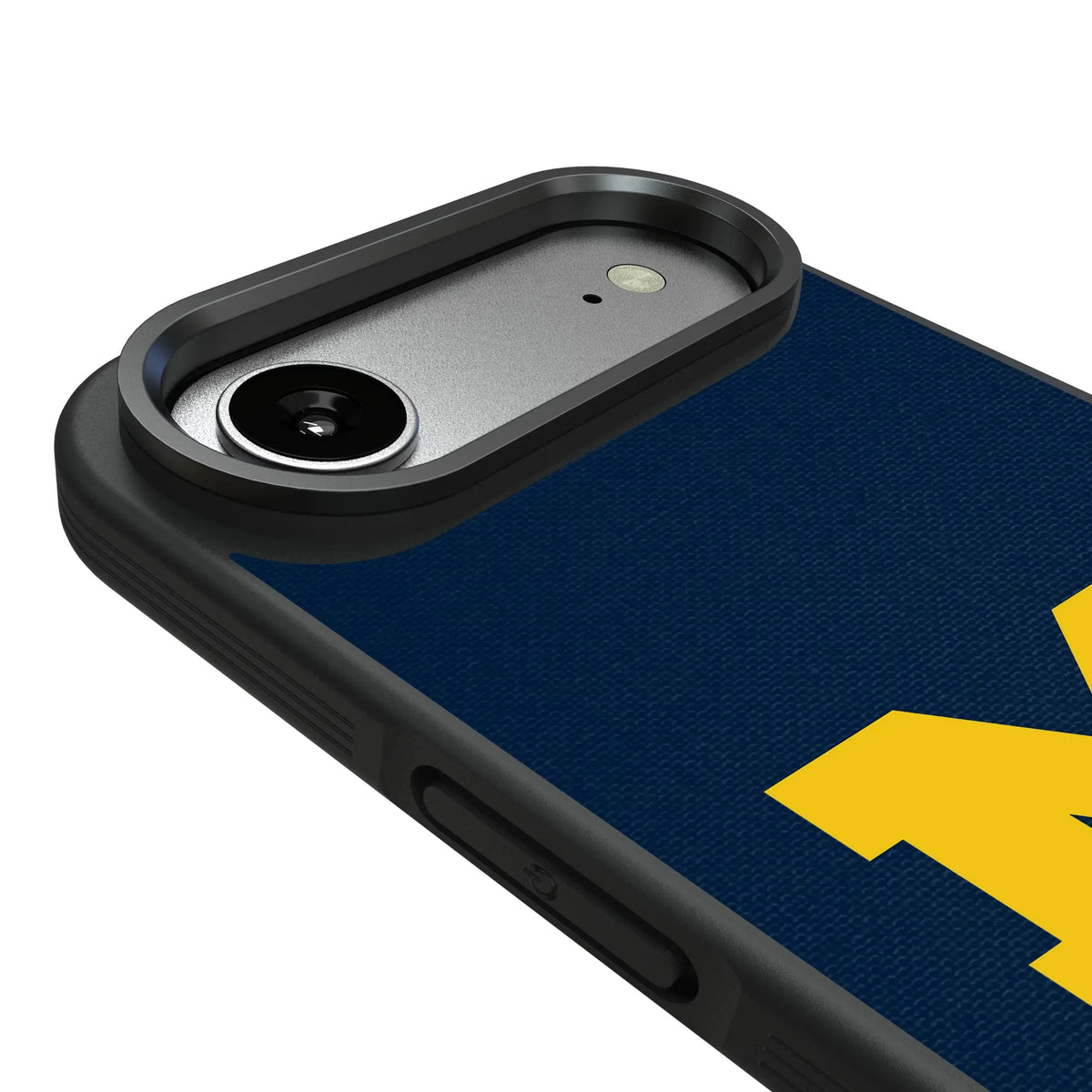 University of Michigan Wolverines Solid iPhone Bump Phone Case for Apple iPhone - Detail#Device_iPhone Air