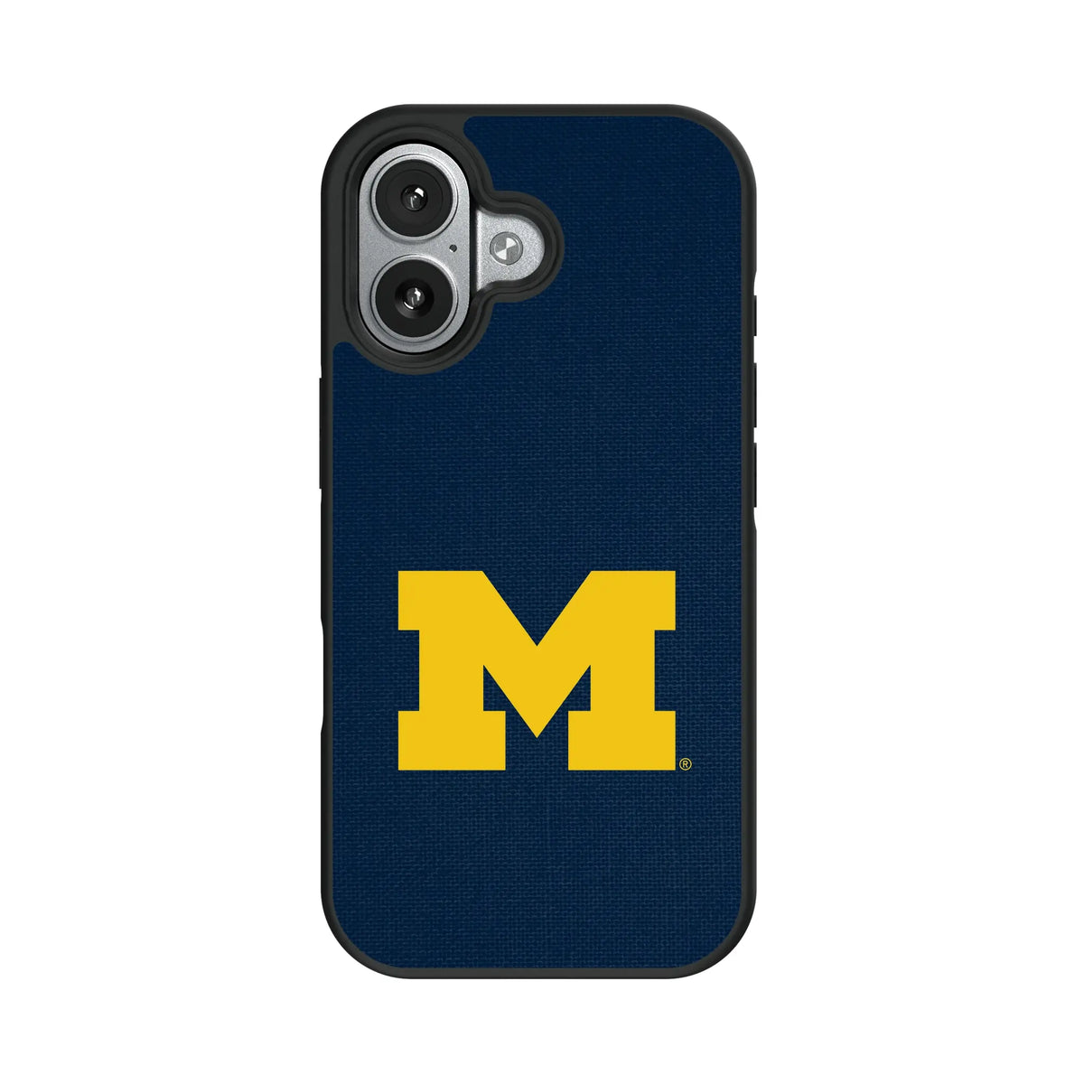 University of Michigan Wolverines Solid iPhone Bump Phone Case for Apple iPhone#Device_iPhone 17