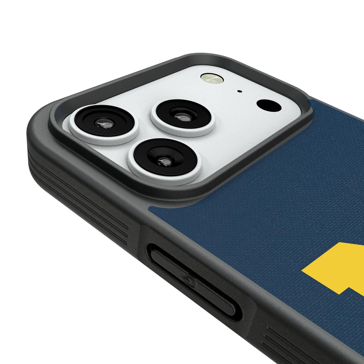 University of Michigan Wolverines Solid iPhone Bump Phone Case for Apple iPhone - Detail#Device_iPhone 18 Pro