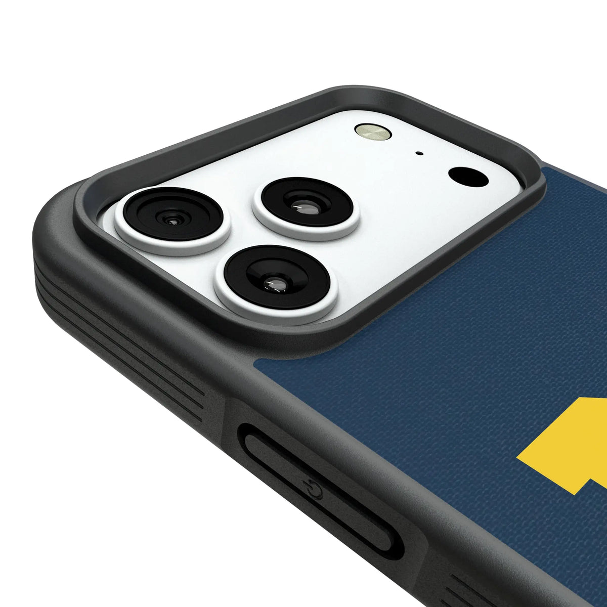 University of Michigan Wolverines Solid iPhone Bump Phone Case for Apple iPhone - Detail#Device_iPhone 18 Pro Max