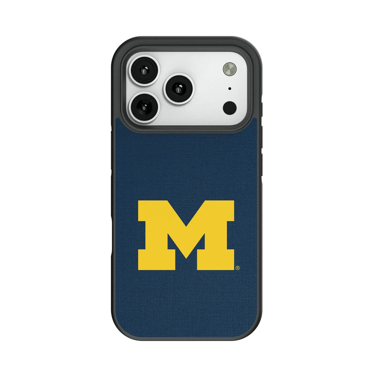 University of Michigan Wolverines Solid Bump Phone Case for Apple iPhone