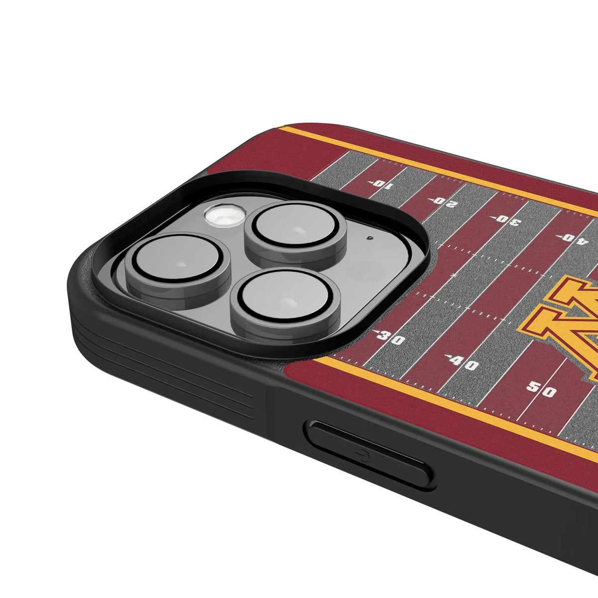 University of Minnesota Golden Gophers Field iPhone Bump Phone Case for Apple iPhone - Detail