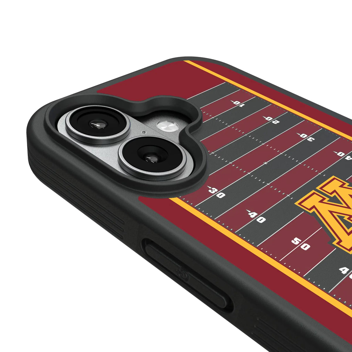 University of Minnesota Golden Gophers Field iPhone Bump Phone Case for Apple iPhone - Detail#Device_iPhone 17