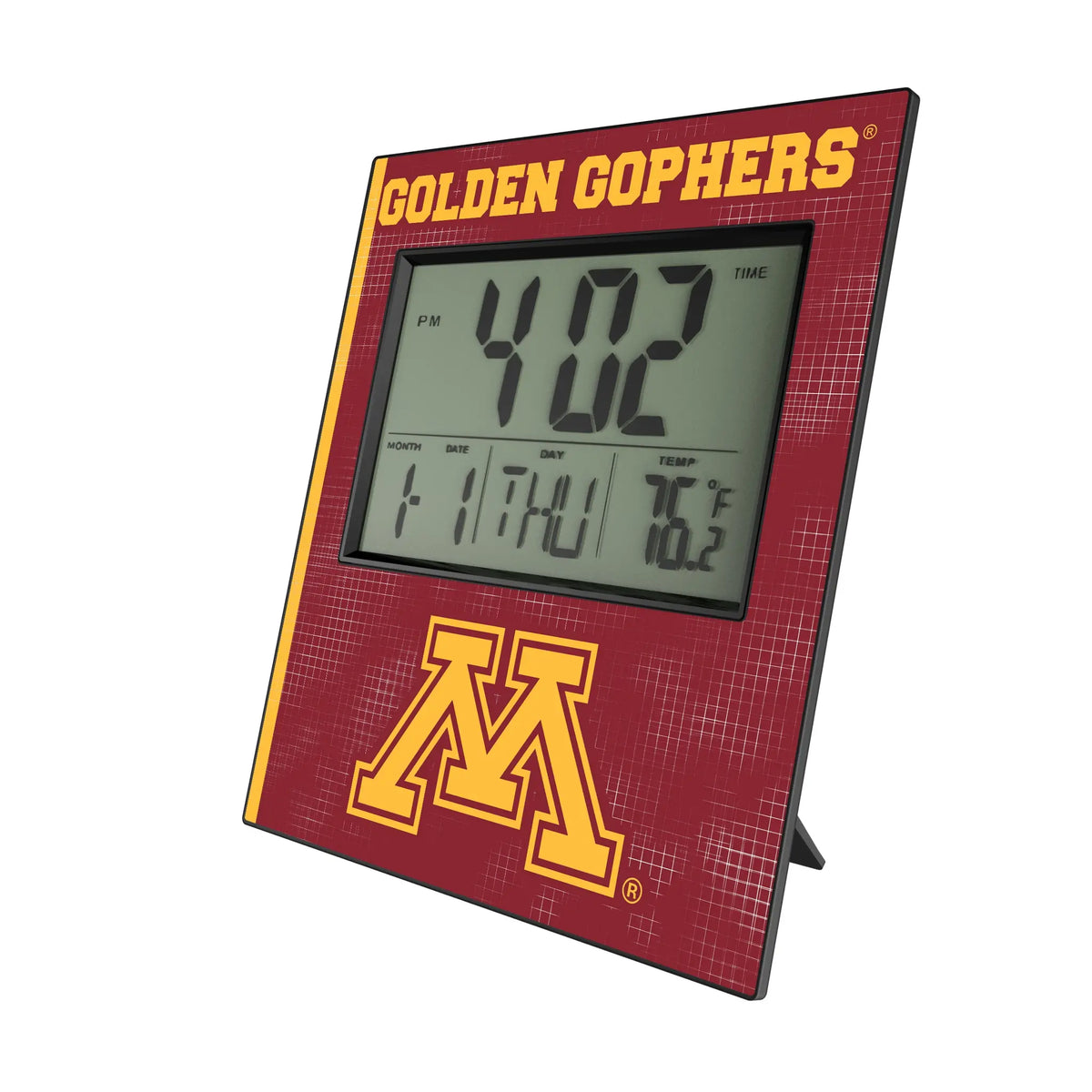 University of Minnesota Golden Gophers Hatch Wall Clock